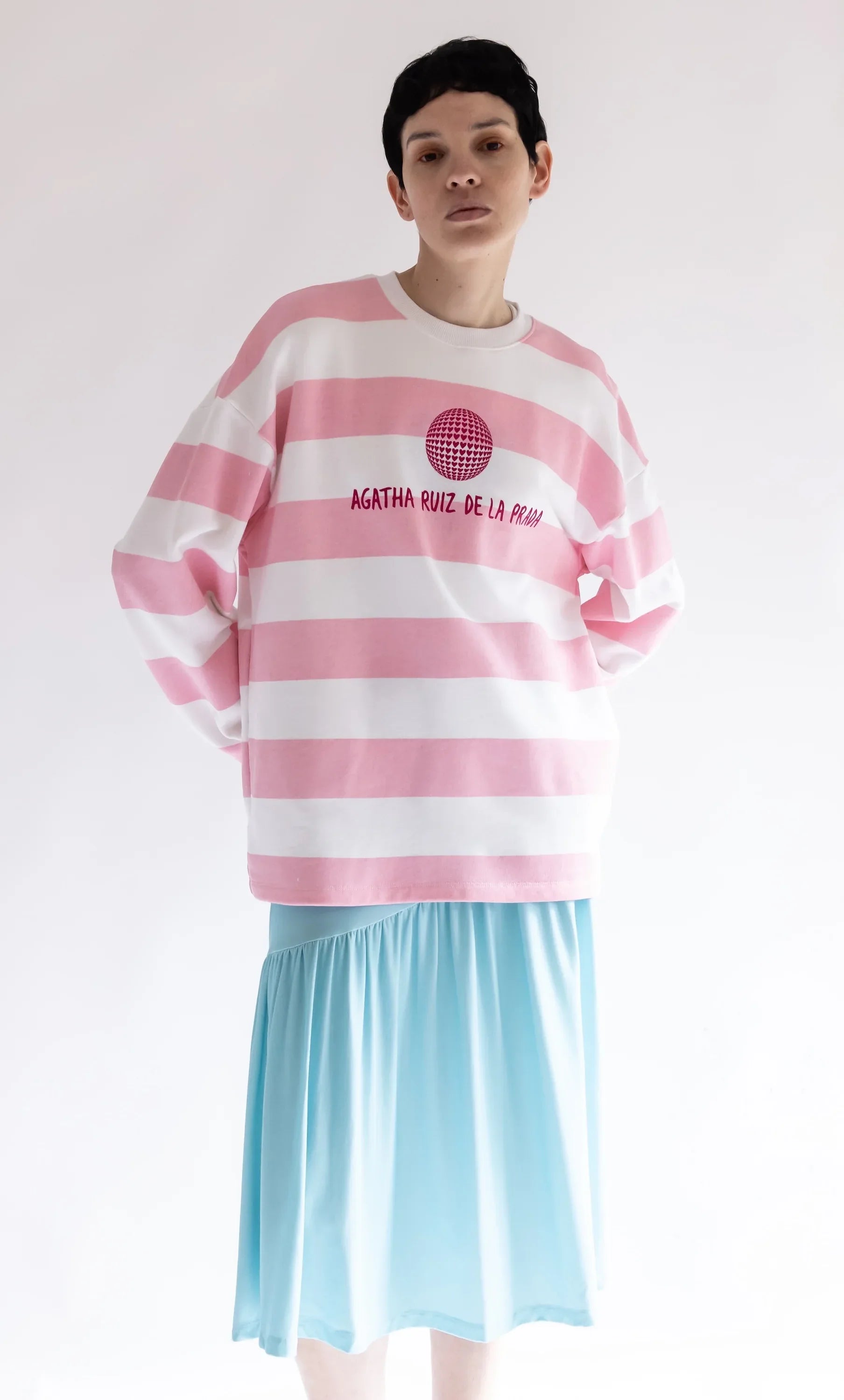 SUDADERA MARINERA ROSA