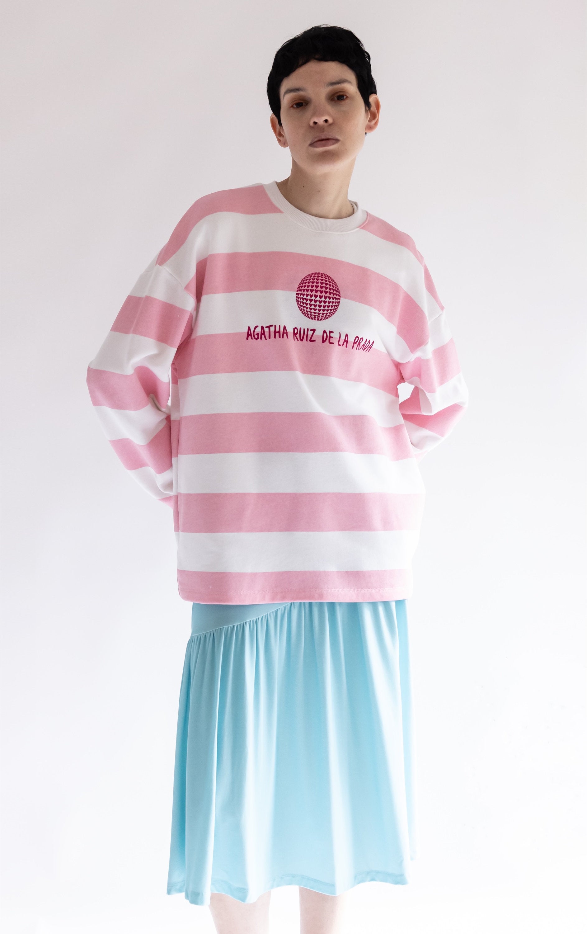 SUDADERA MARINERA ROSA