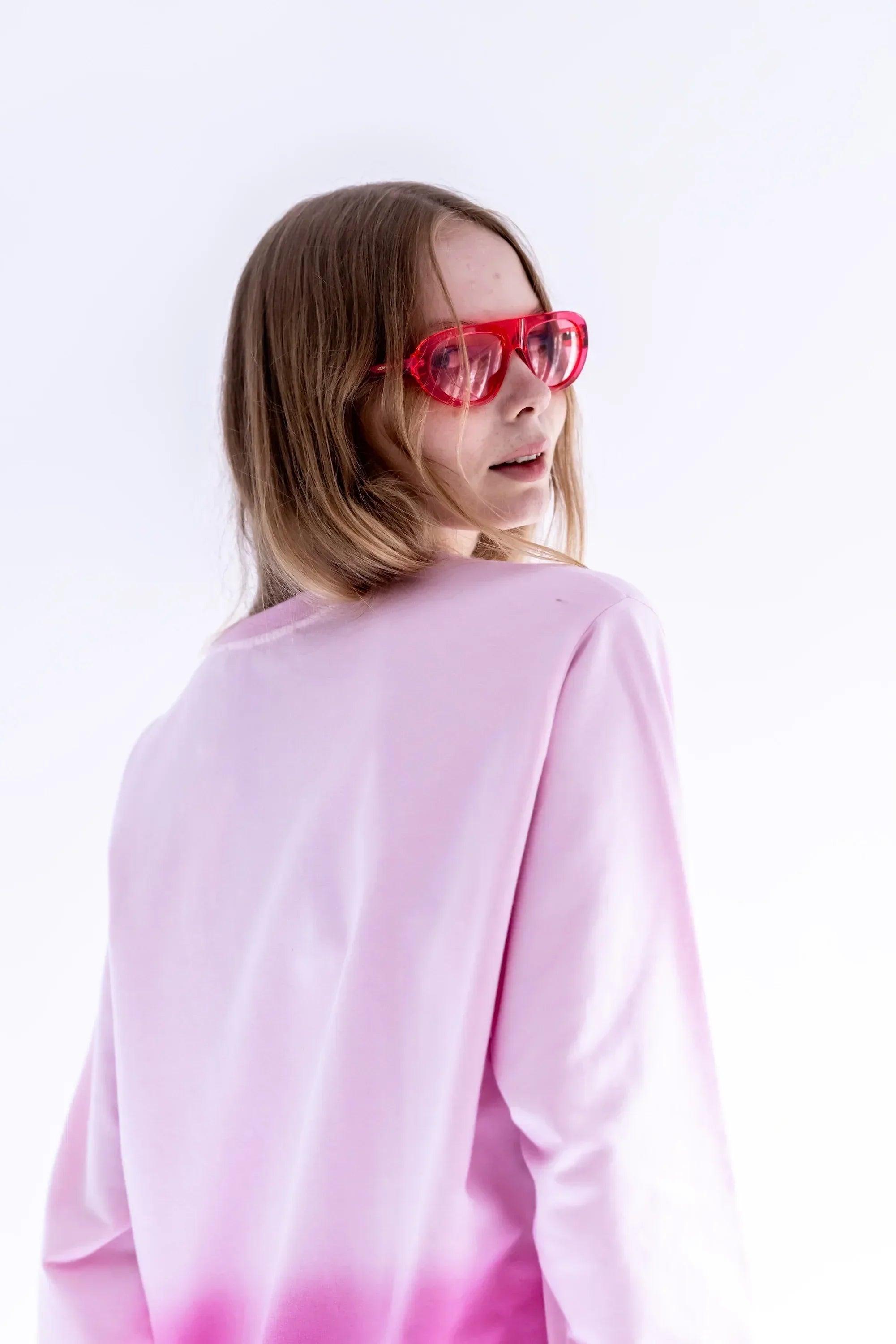 SUDADERA ROSA DEGRADADO - Agatha Ruiz de la Prada