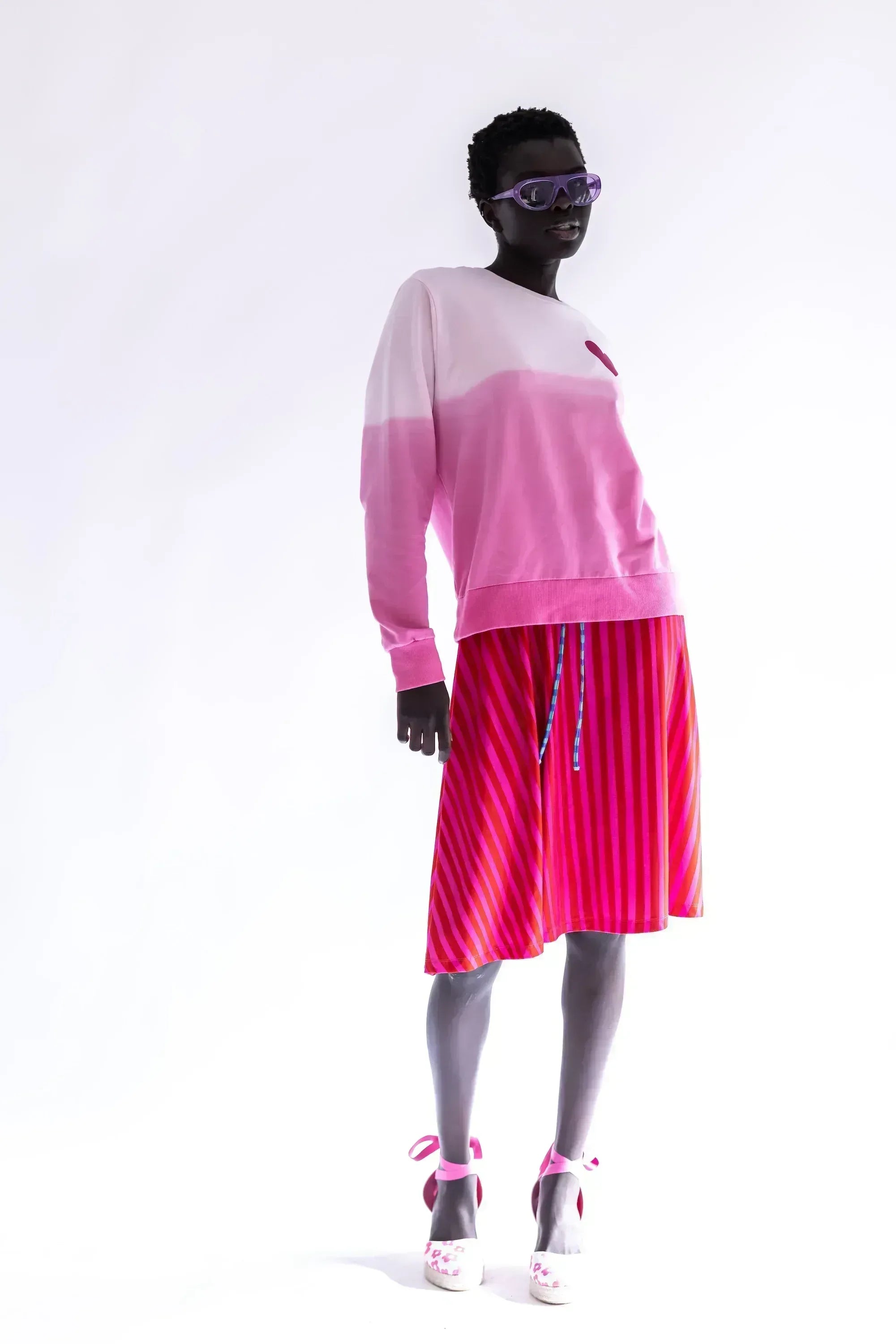 SUDADERA ROSA DEGRADADO - Agatha Ruiz de la Prada