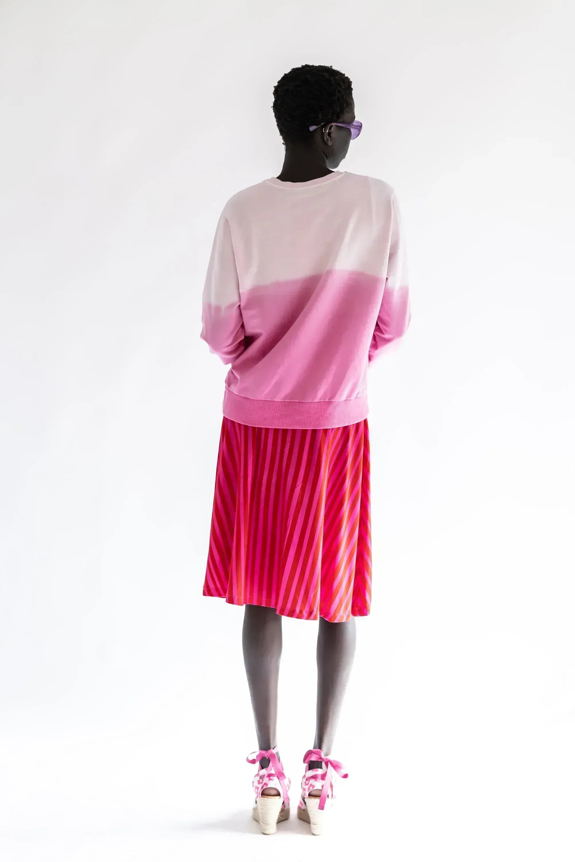 SUDADERA ROSA DEGRADADO - Agatha Ruiz de la Prada