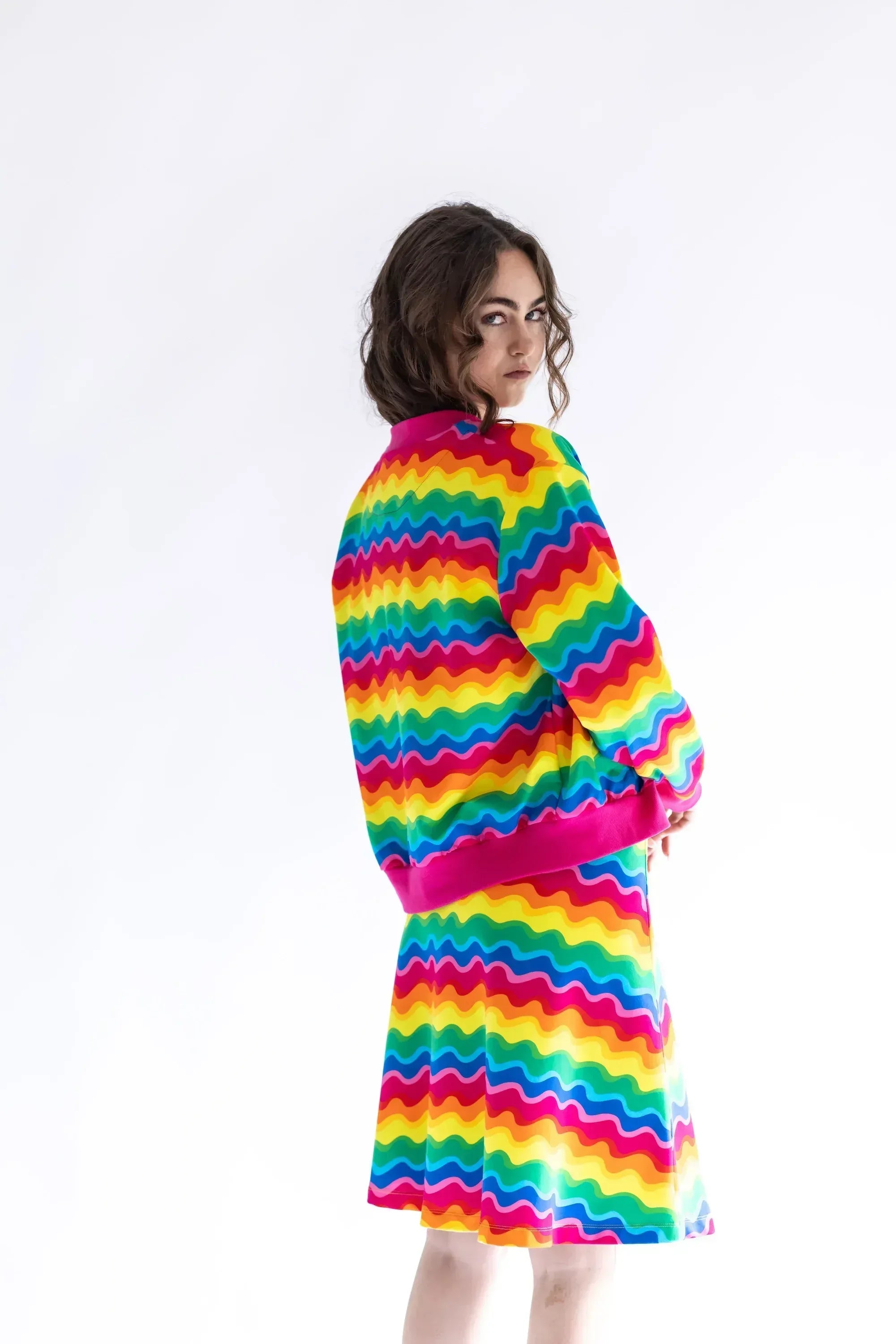 BOMBER CREMALLERA ONDAS MULTICOLOR - Agatha Ruiz de la Prada