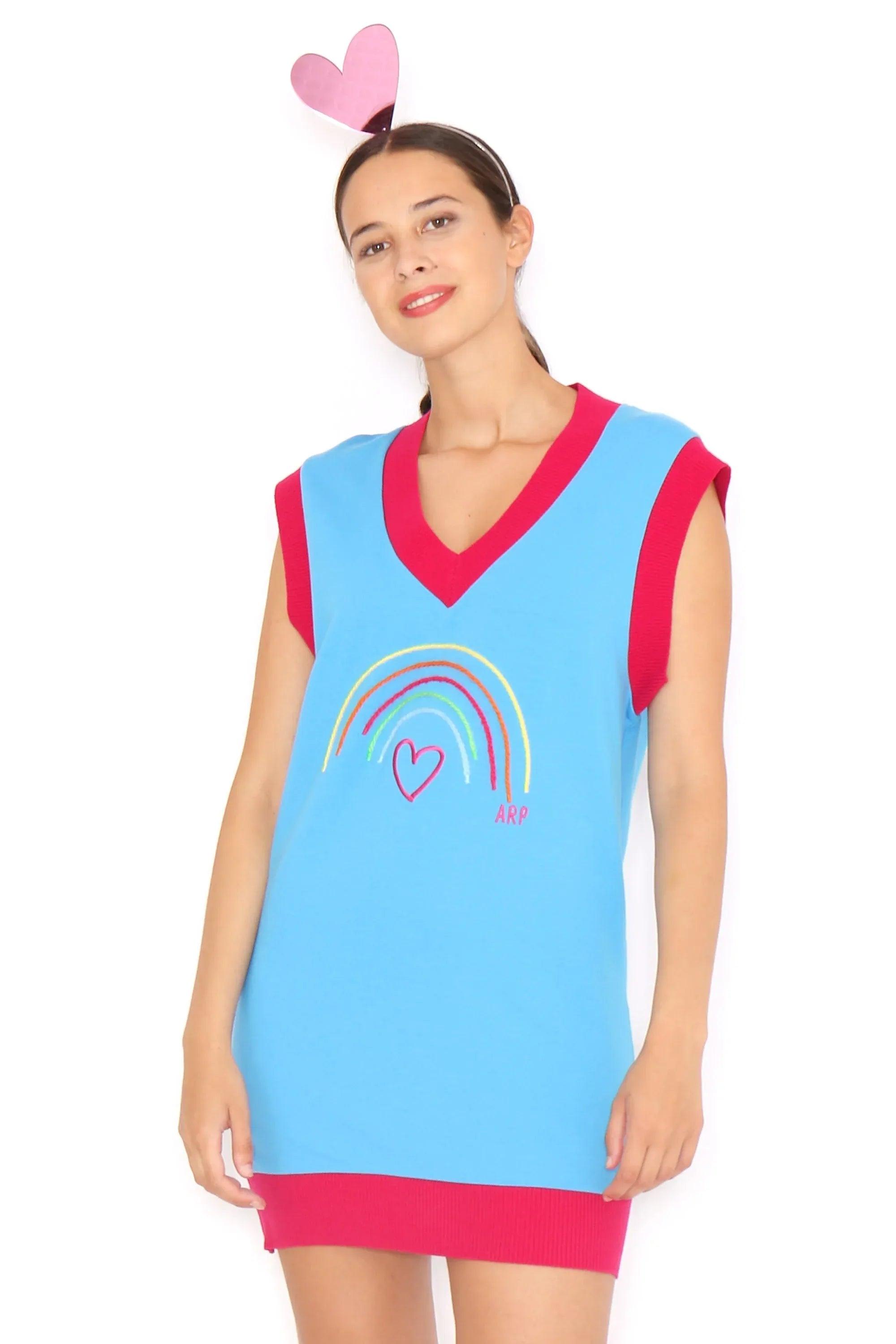 CHALECO LARGO ARCOIRIS - Agatha Ruiz de la Prada
