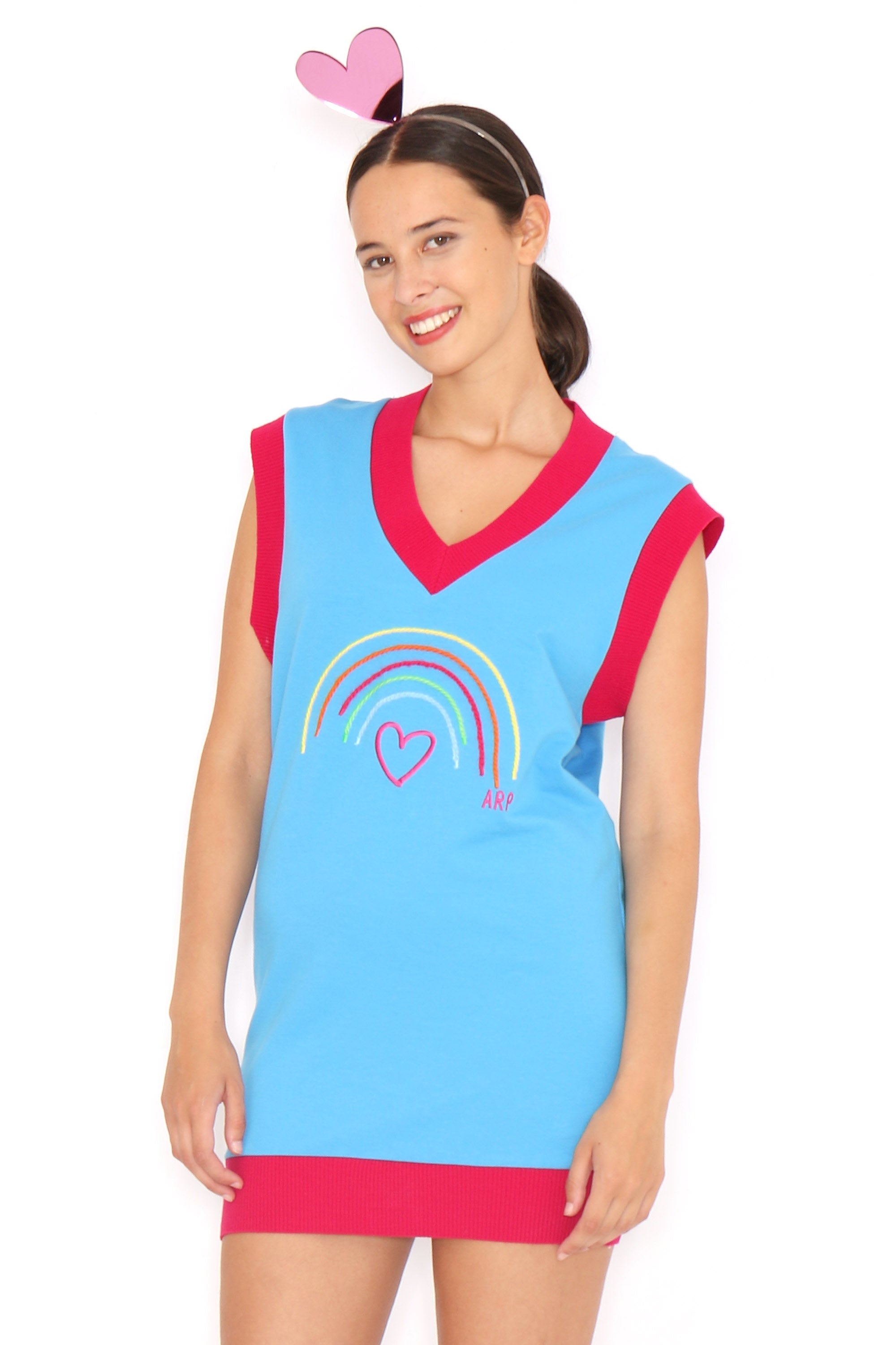 CHALECO LARGO ARCOIRIS