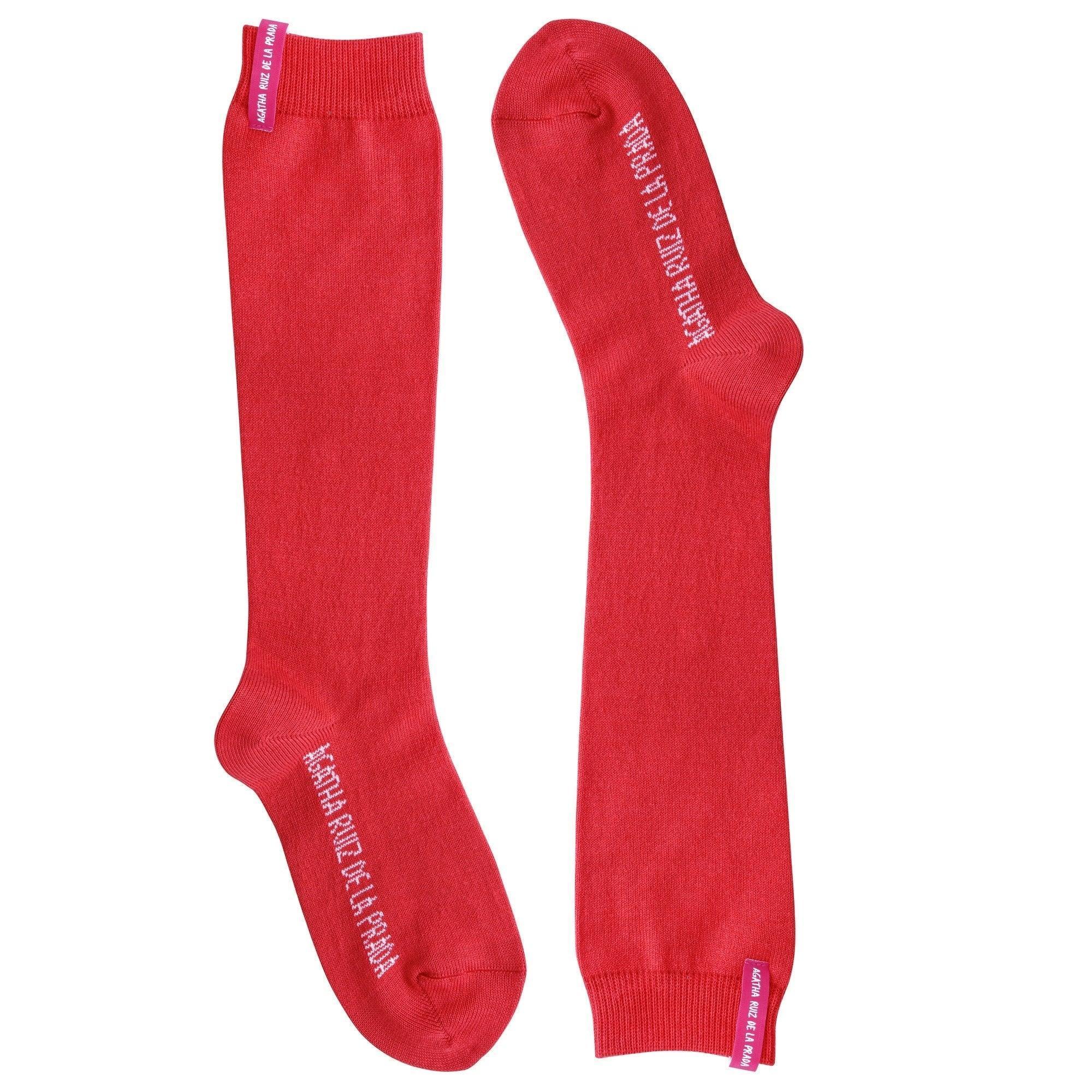 CALCETINES BAS ROJO - Agatha Ruiz de la Prada