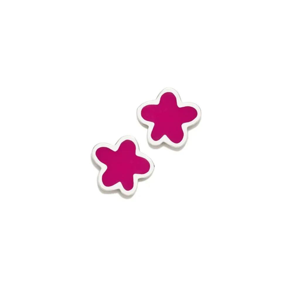 PENDIENTES FUCSIA FLOR - Agatha Ruiz de la Prada