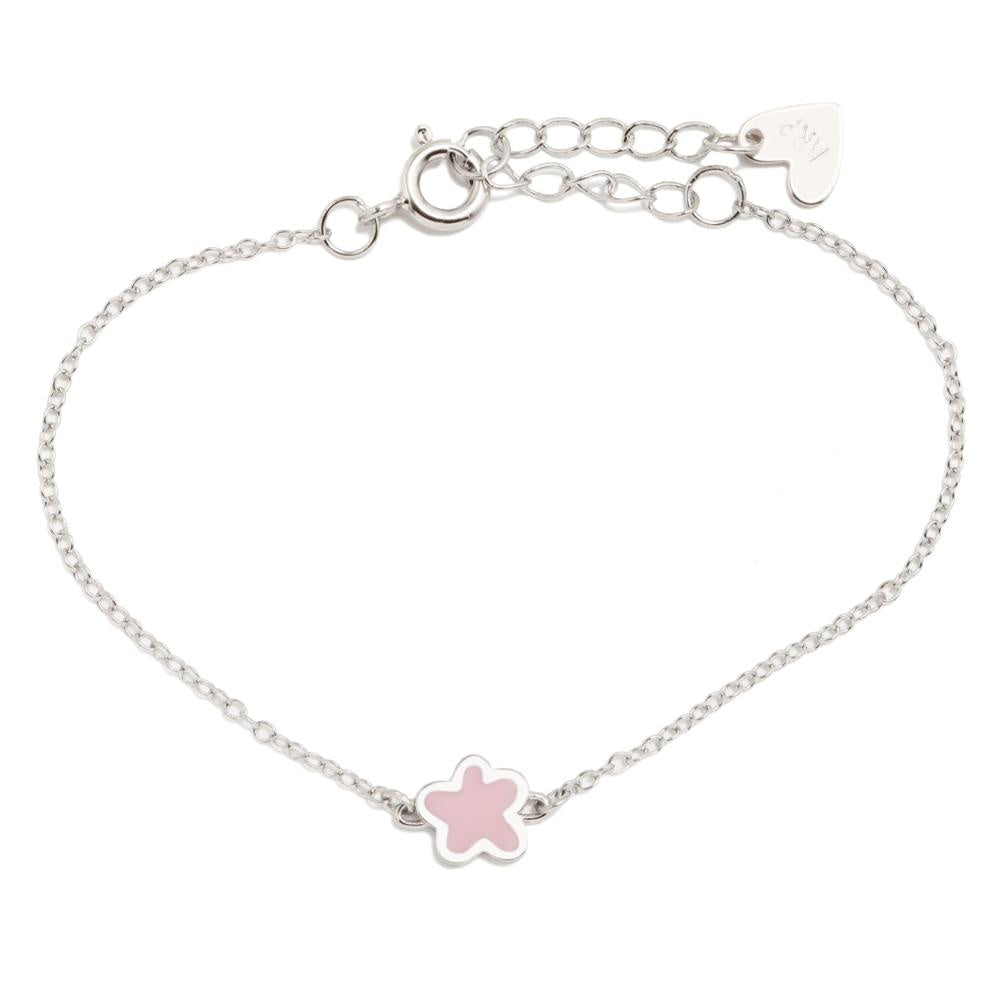 PULSERA FLOR ROSA
