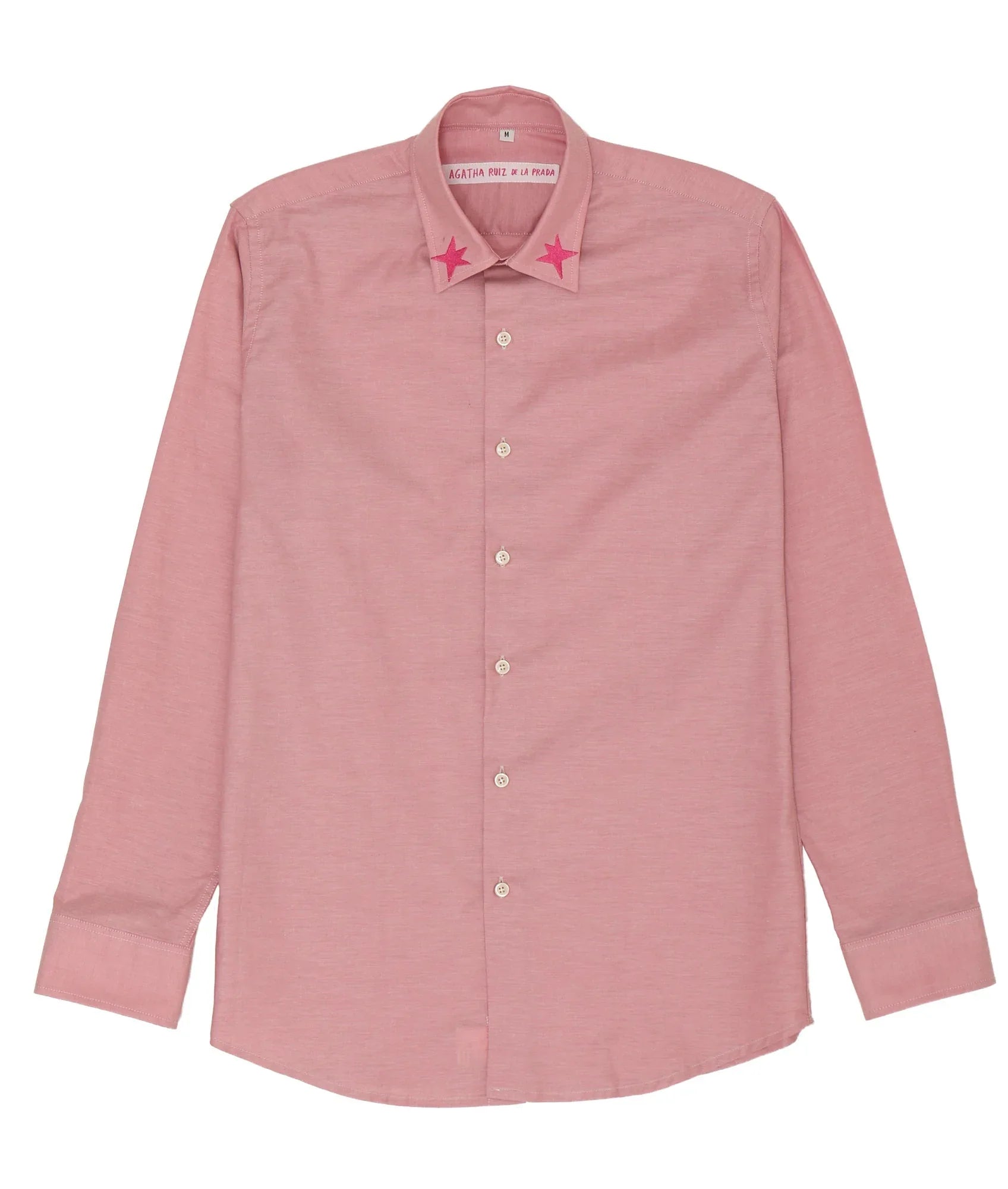 CAMISA HOMBRE ROSA OXFORD - Agatha Ruiz de la Prada