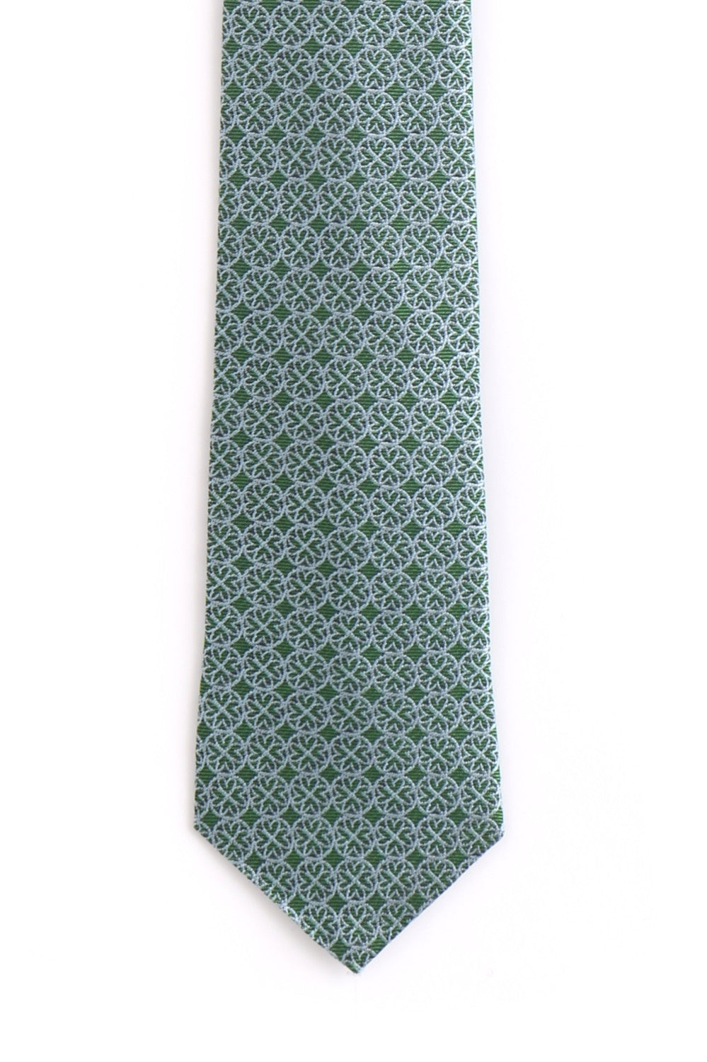 CORBATA VERDE SEDA ESTRECHA