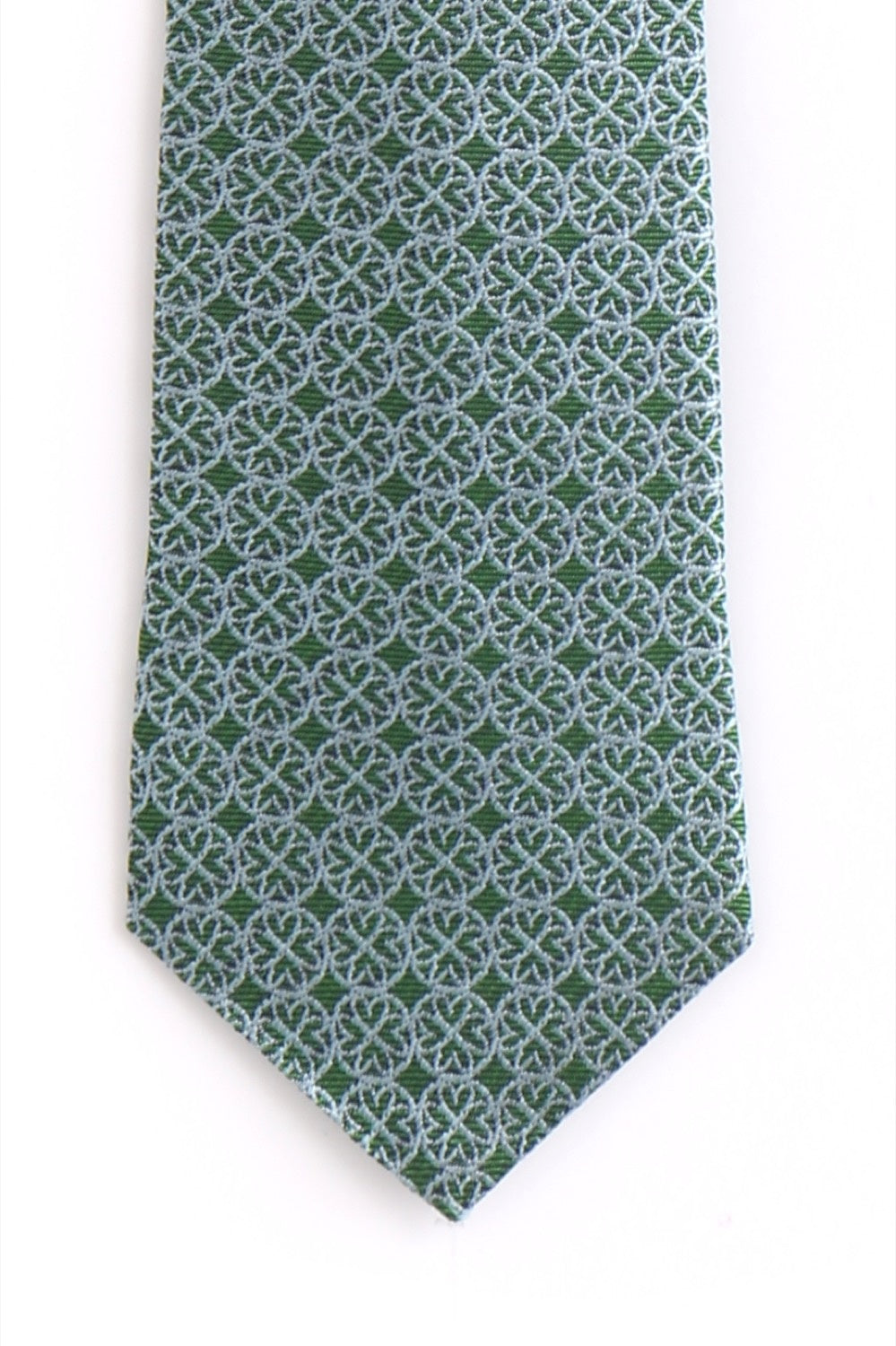 CORBATA VERDE SEDA ESTRECHA