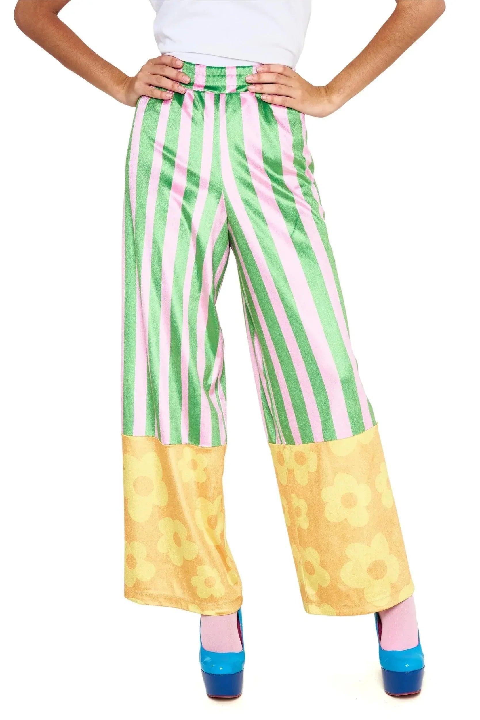 PANTALON RAYAS/FLORES - Agatha Ruiz de la Prada