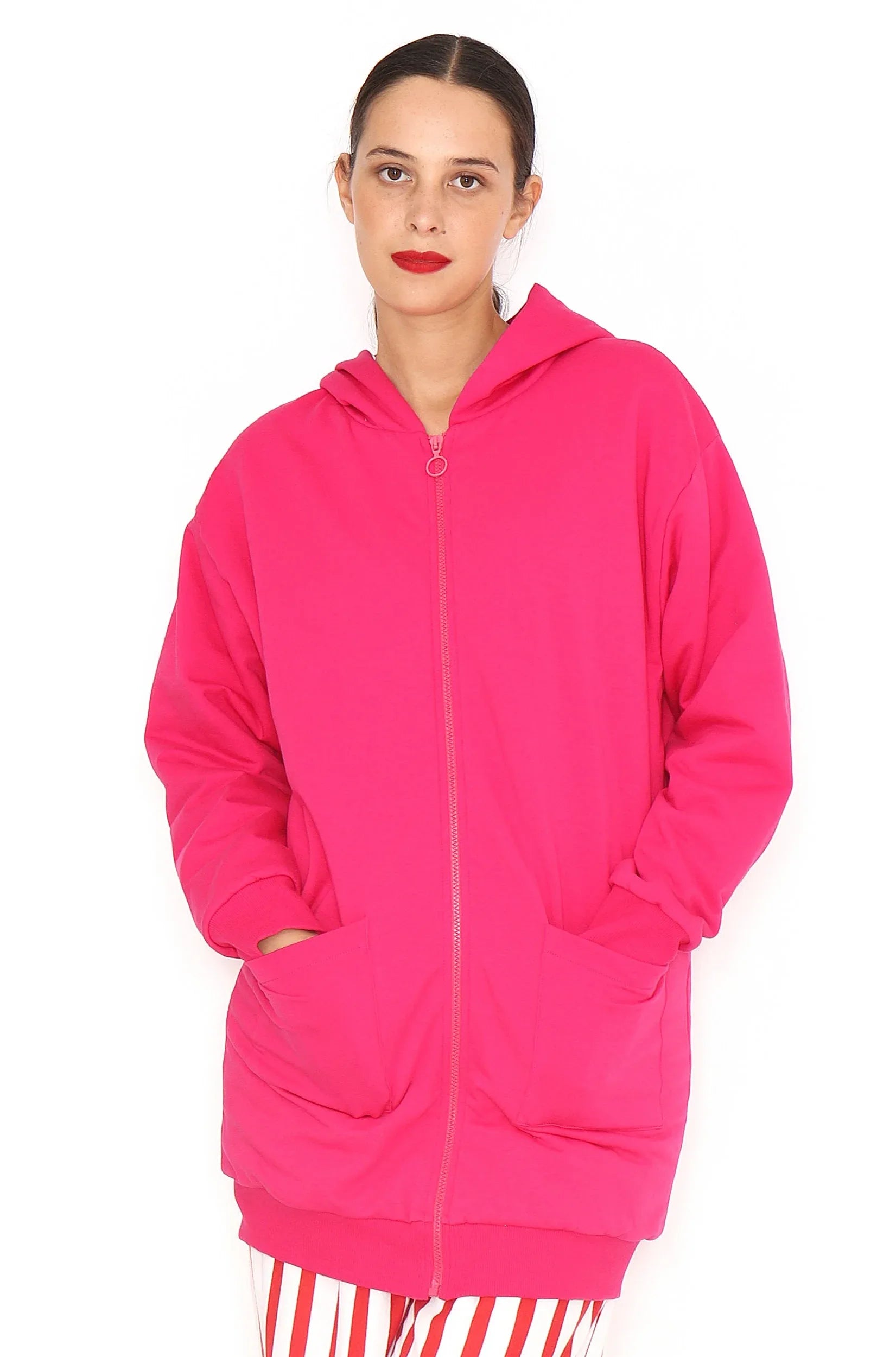 CHAQUETA LARGA FUCSIA - Agatha Ruiz de la Prada