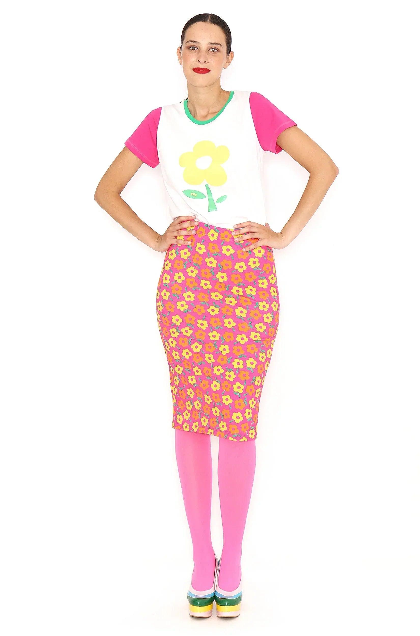 FALDA LAPIZ FLORES - Agatha Ruiz de la Prada
