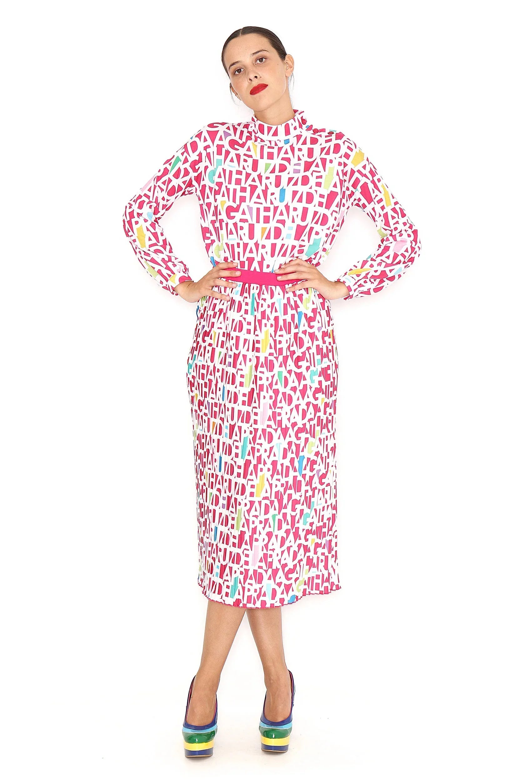 FALDA PLISADA LETRAS - Agatha Ruiz de la Prada