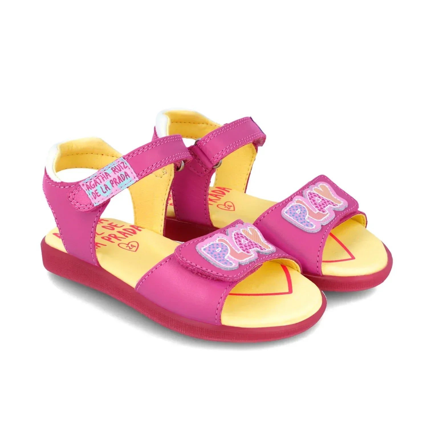 SANDALIA PLAY FUCSIA - Agatha Ruiz de la Prada