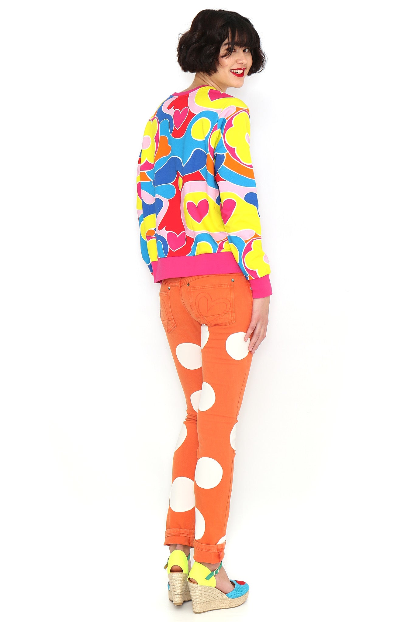 SUDADERA ESTAMPADO MULTICOLOR - Agatha Ruiz de la Prada