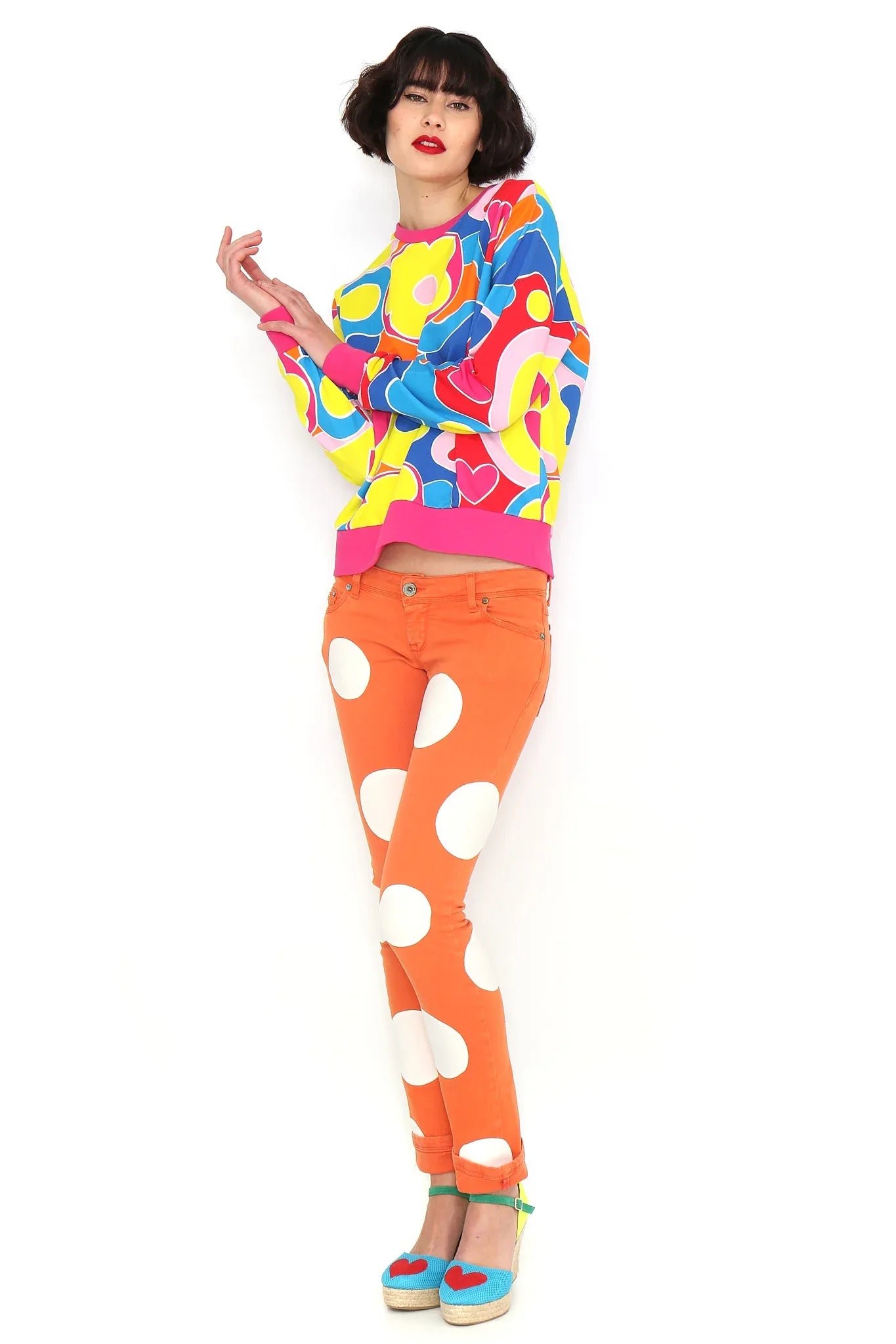 SUDADERA ESTAMPADO MULTICOLOR - Agatha Ruiz de la Prada