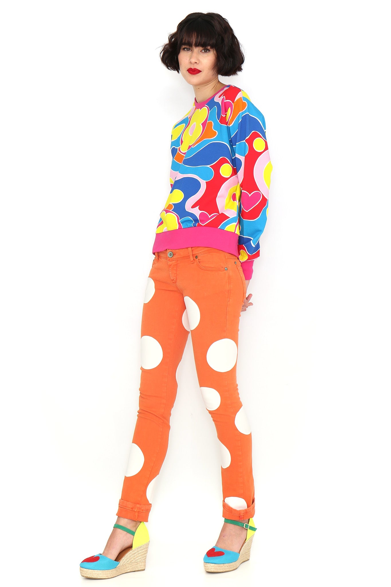 SUDADERA ESTAMPADO MULTICOLOR