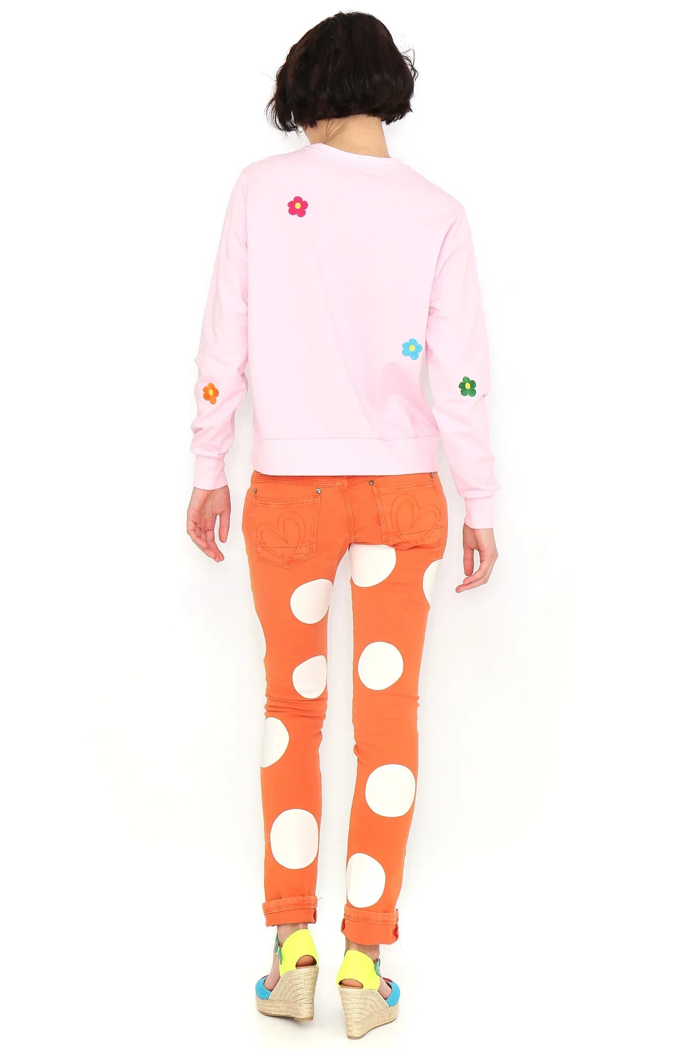 SUDADERA BASICA ROSA - Agatha Ruiz de la Prada
