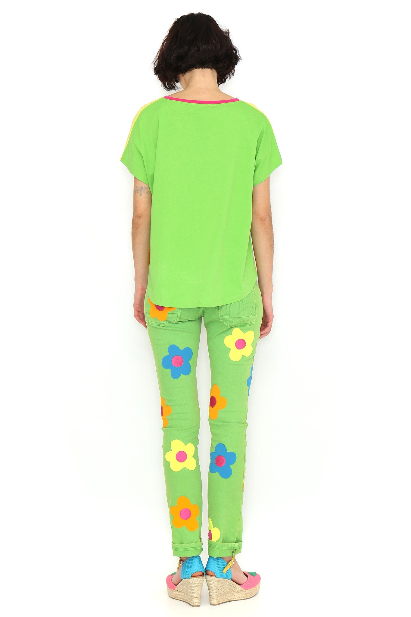 CAMISETA AMARILLA CORAZONES - Agatha Ruiz de la Prada