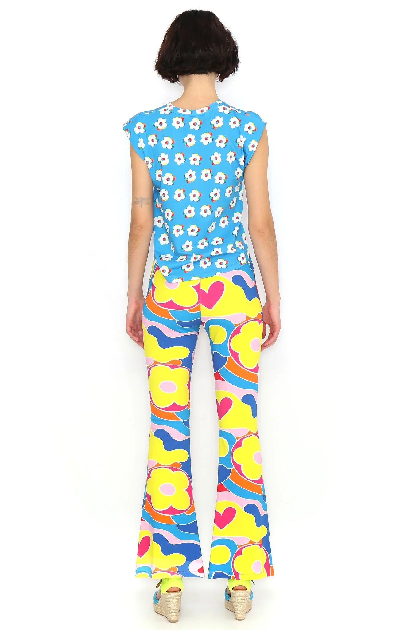 CAMISETA FLORES HOMBRERAS - Agatha Ruiz de la Prada