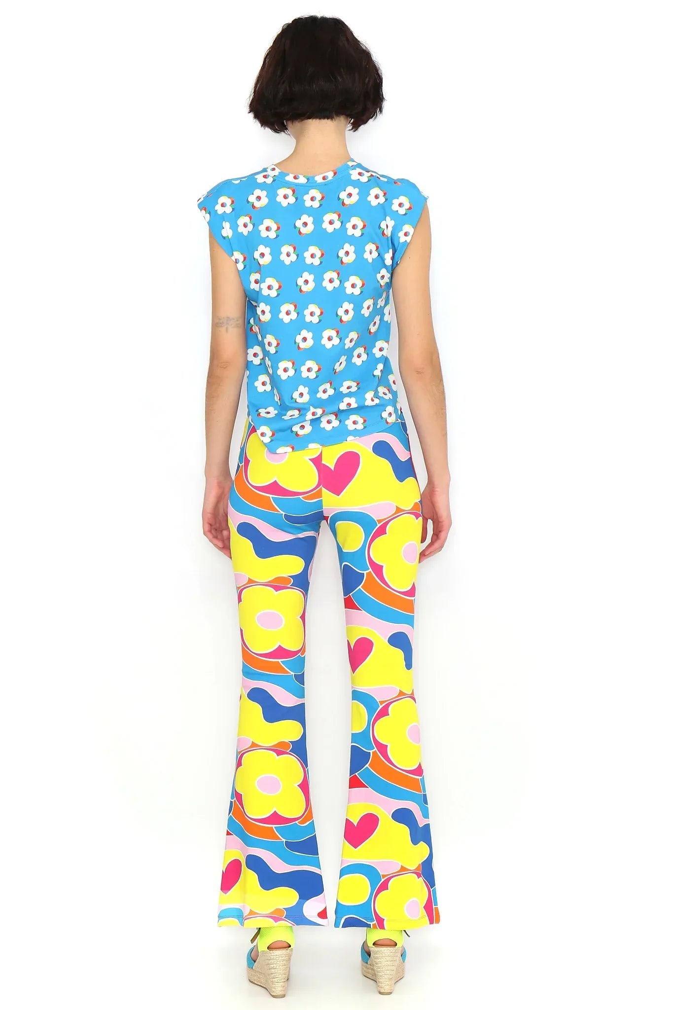 CAMISETA FLORES HOMBRERAS - Agatha Ruiz de la Prada