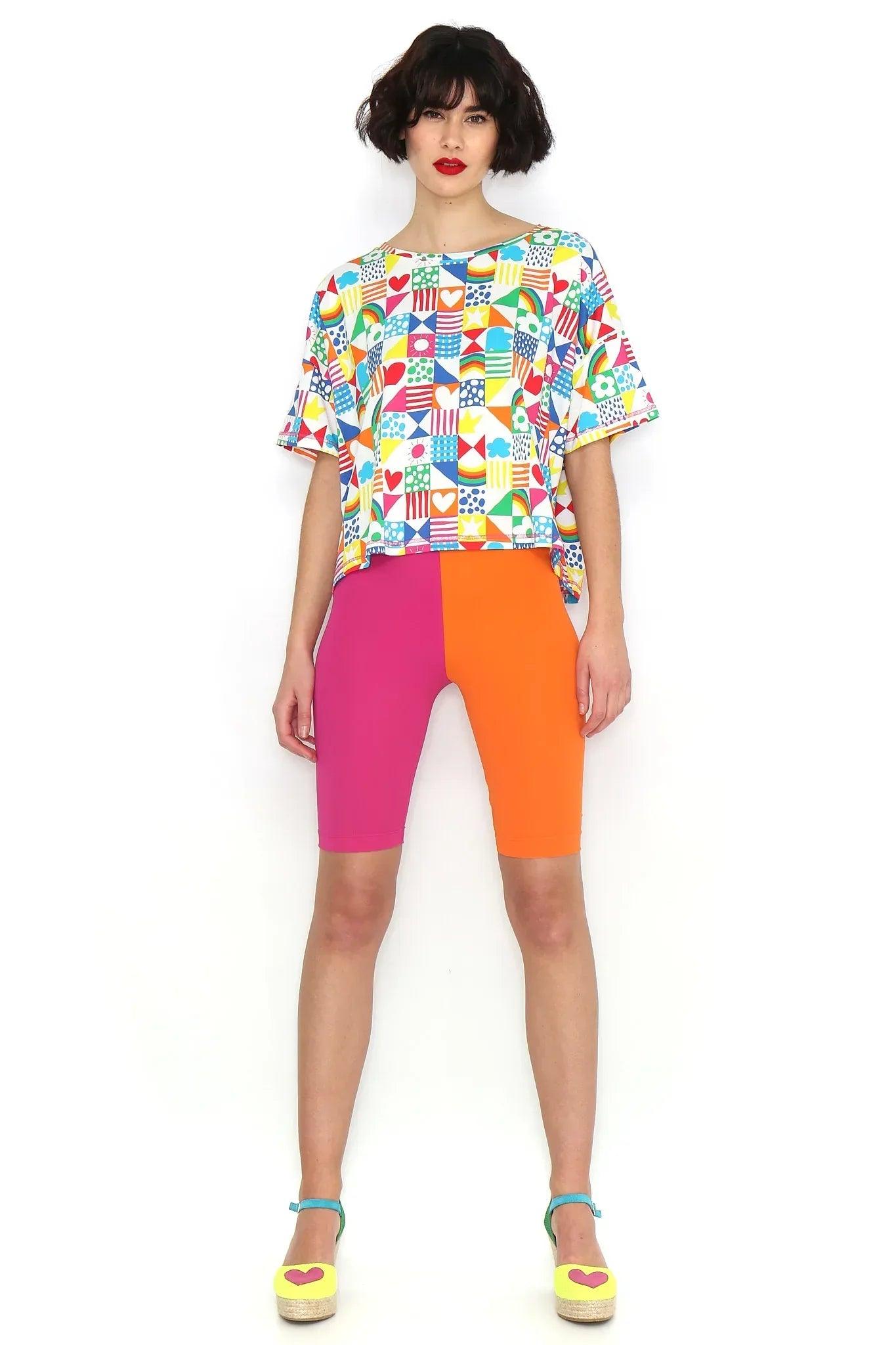 CAMISETA MULTICOLOR PATCH - Agatha Ruiz de la Prada