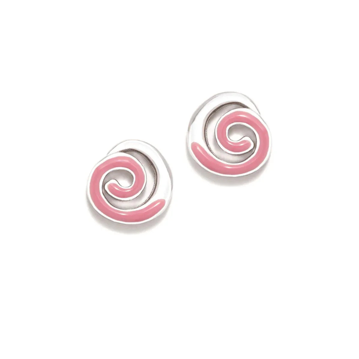 PENDIENTE SPIRAL ROSA - Agatha Ruiz de la Prada