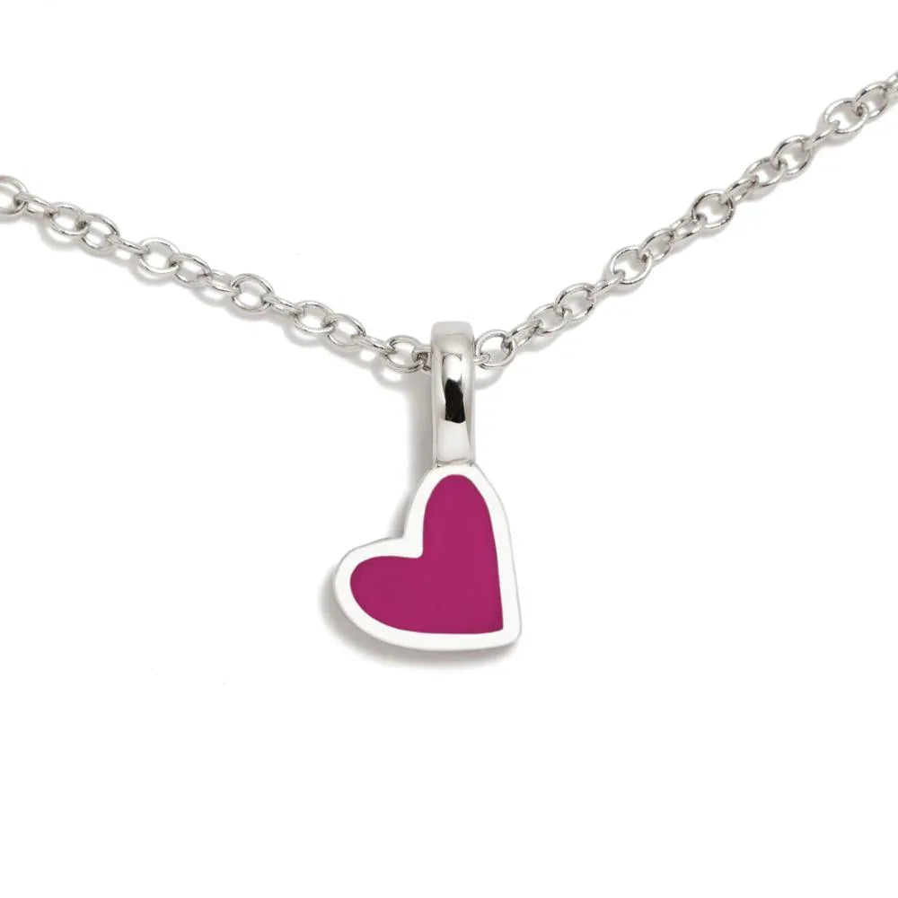 COLLAR CORAZON FUCSIA - Agatha Ruiz de la Prada