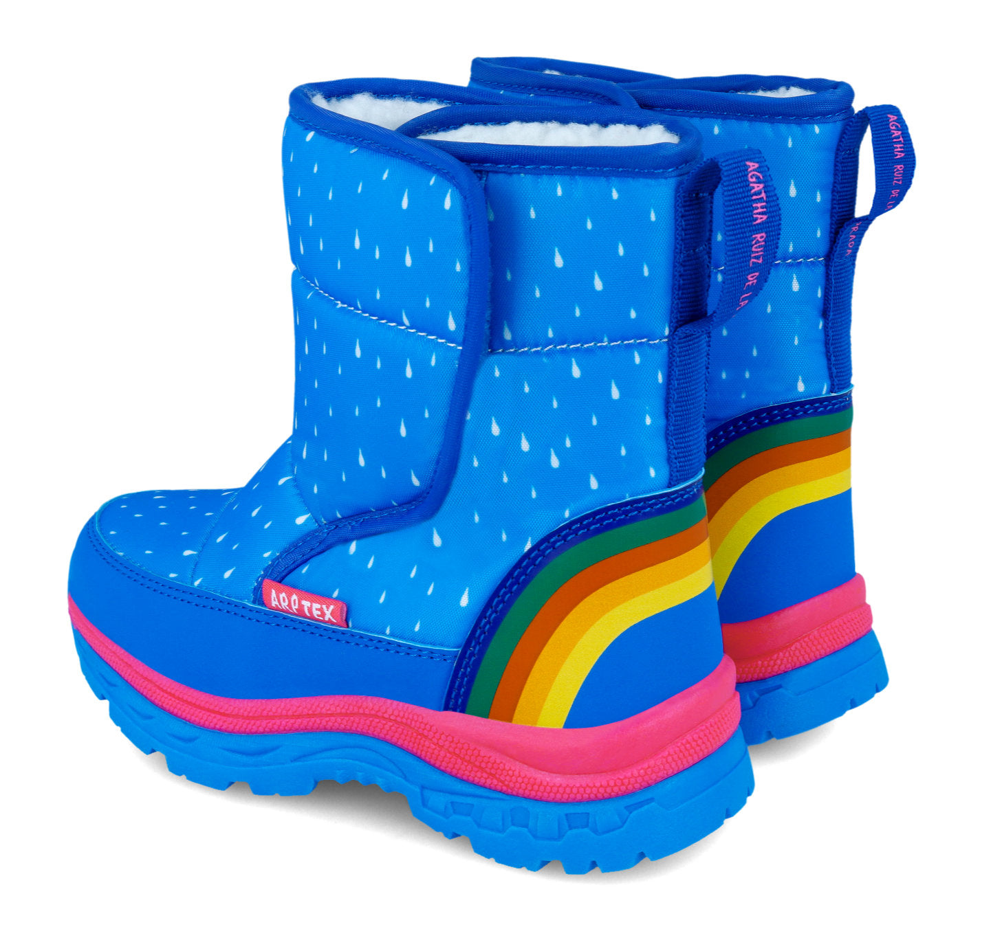 BOTA APRESKI GOTAS AZUL