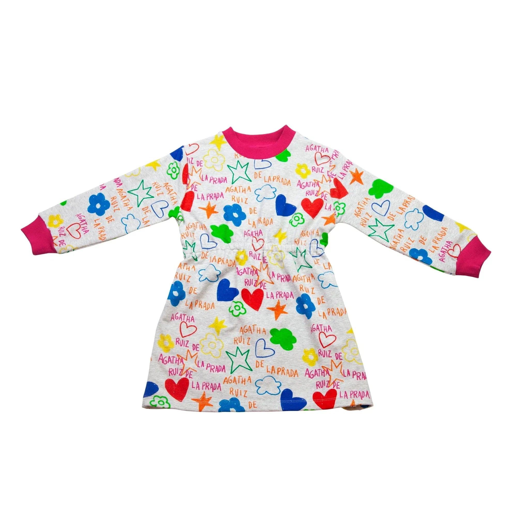 VESTIDO ICONOS CRAYON - Agatha Ruiz de la Prada