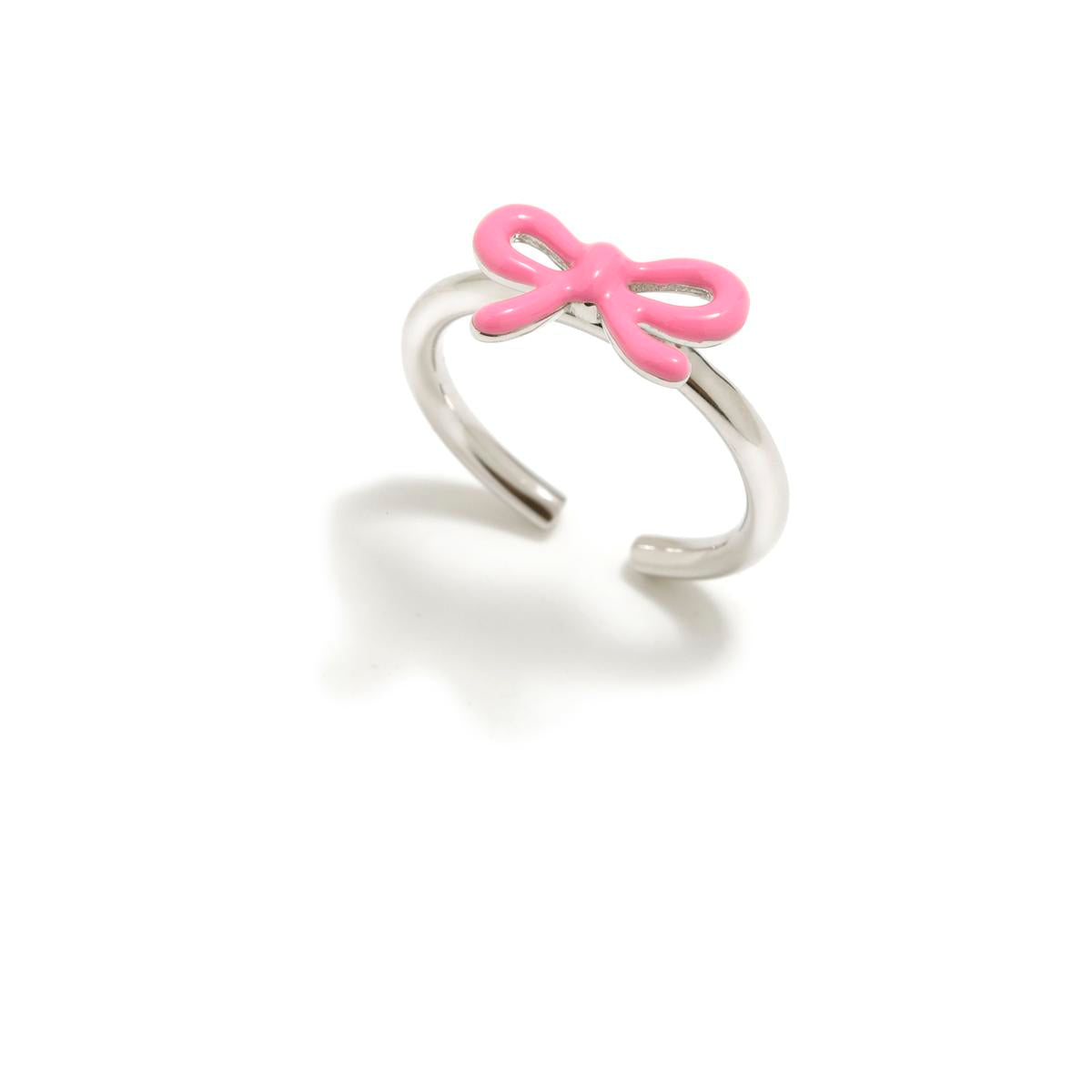 PINK BOW RING