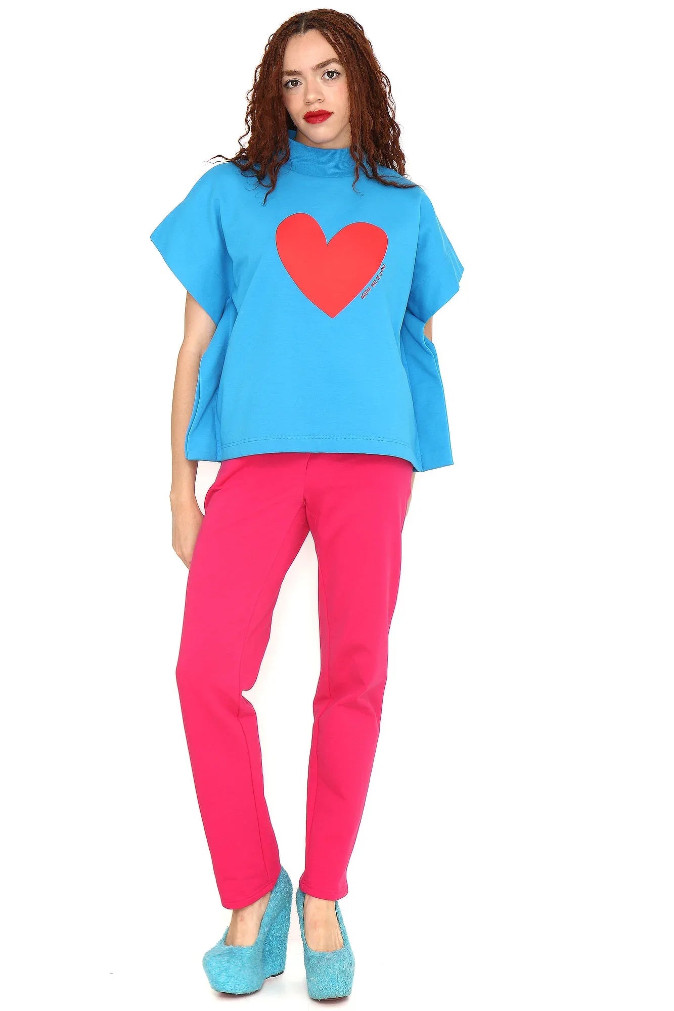 PONCHO CORAZON ROJO - Agatha Ruiz de la Prada