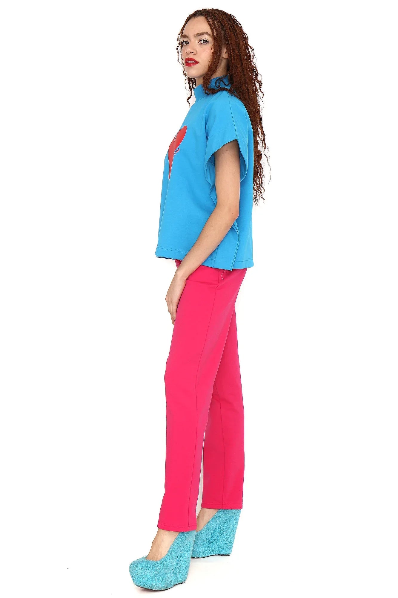 PONCHO CORAZON ROJO - Agatha Ruiz de la Prada