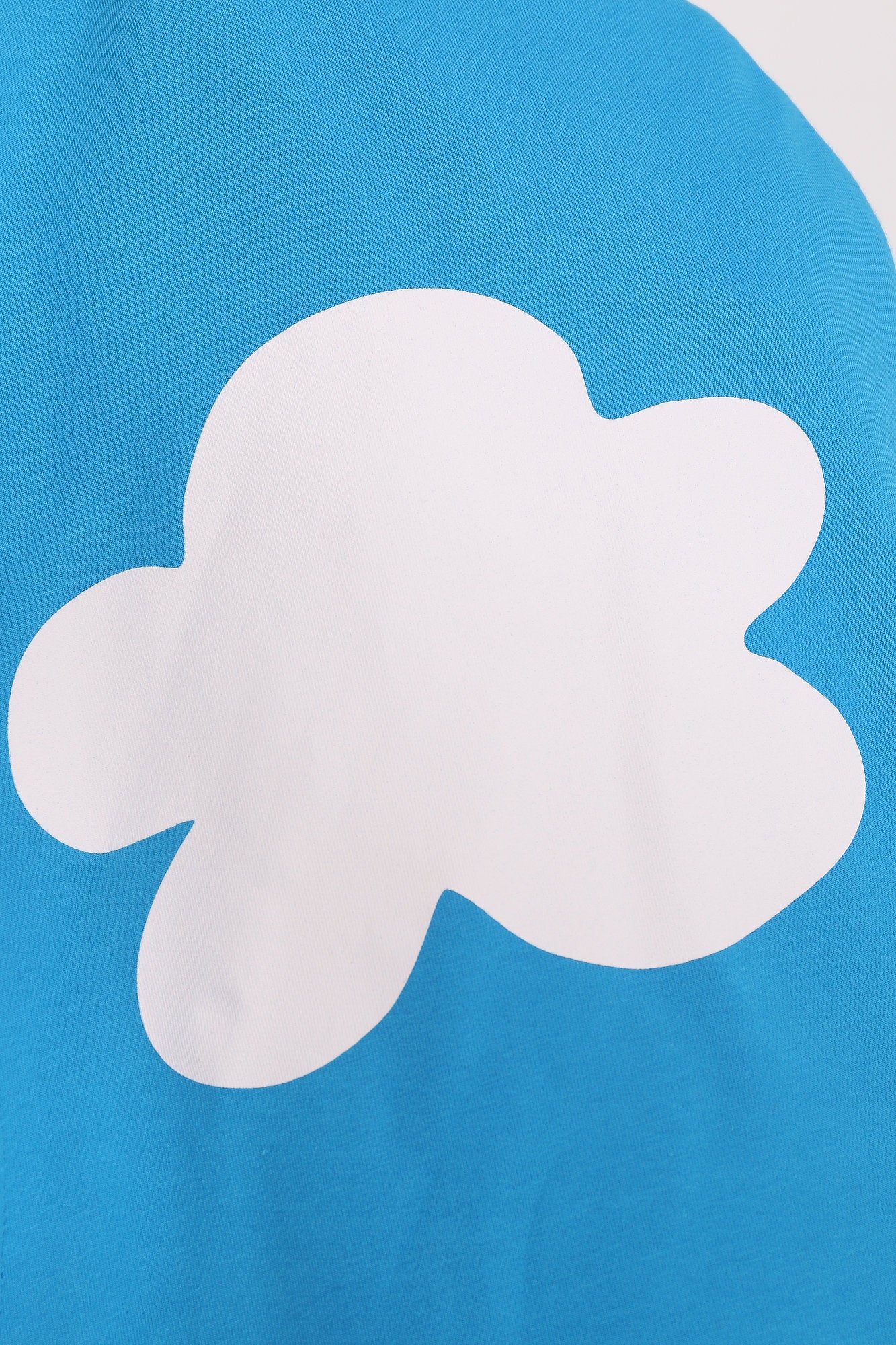 SUDADERA OVERSIZE AZUL NUBE