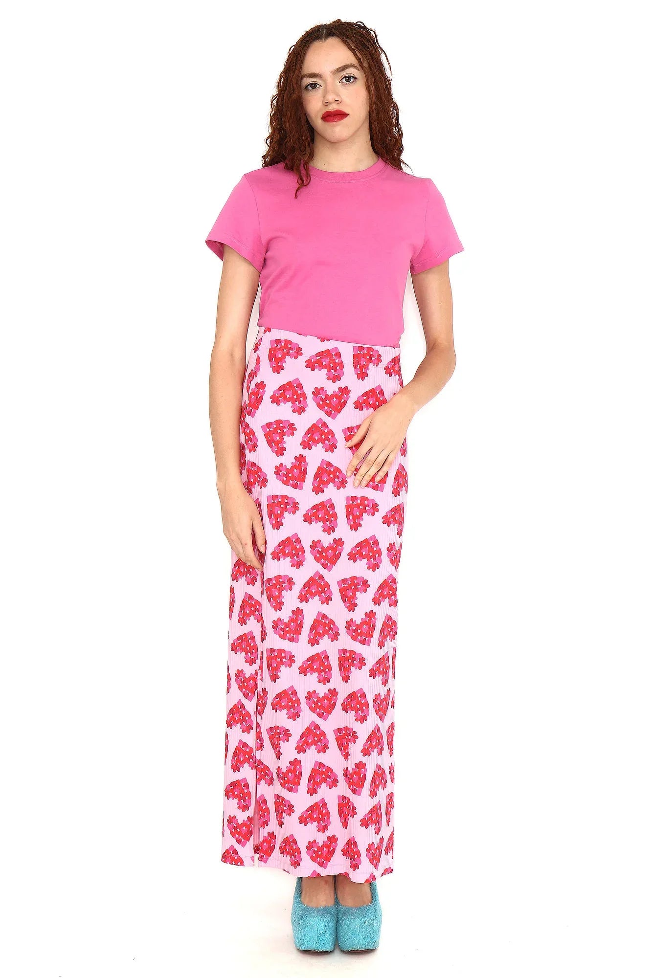 FALDA CANALE CORAZON PETALOS - Agatha Ruiz de la Prada