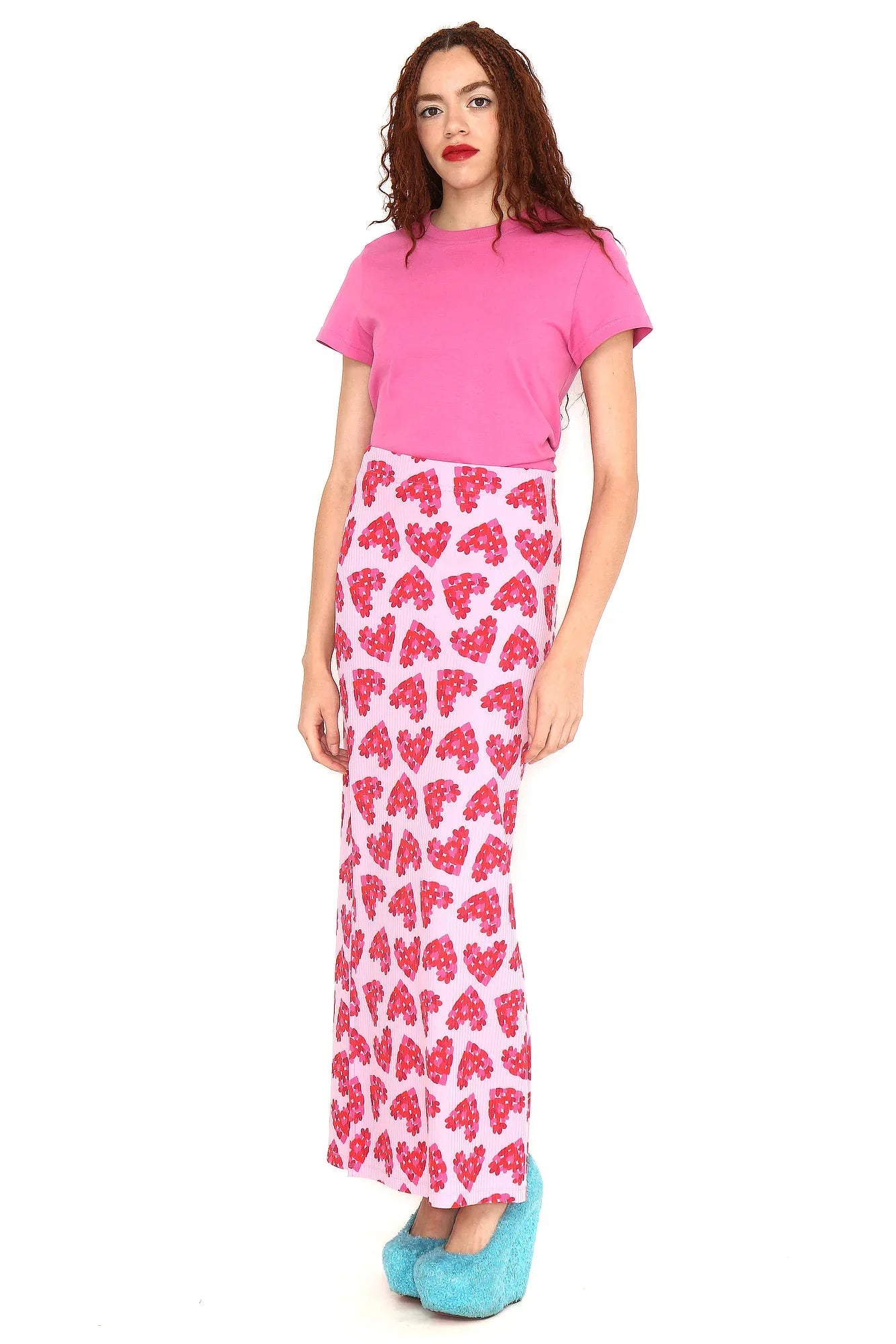 FALDA CANALE CORAZON PETALOS - Agatha Ruiz de la Prada