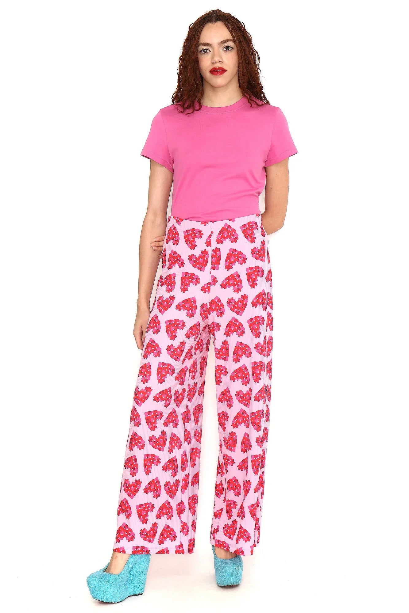 PANTALON CANALE CORAZON PETALOS - Agatha Ruiz de la Prada