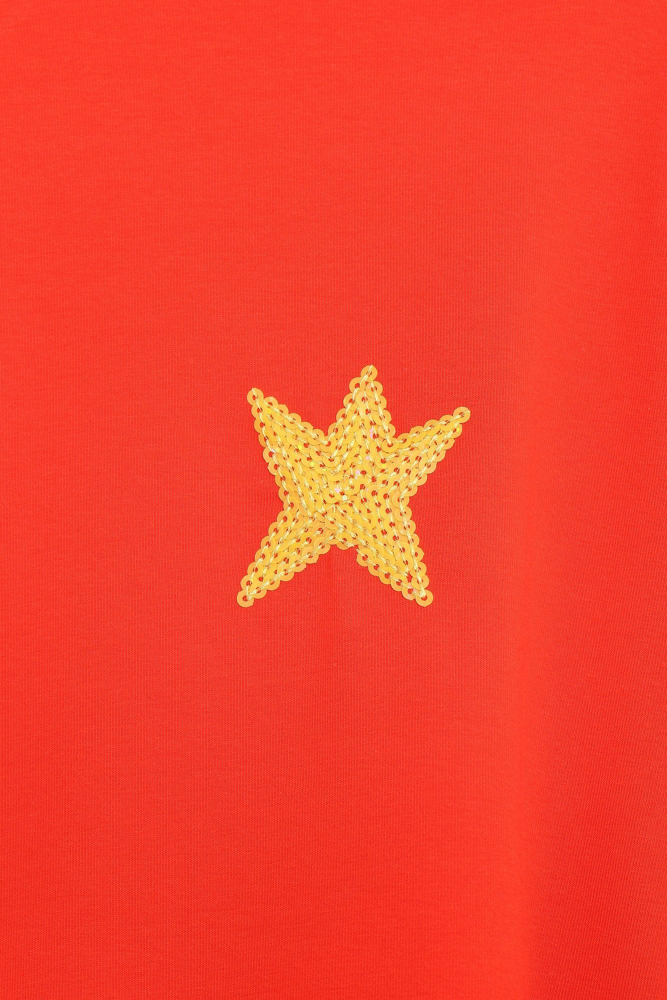 CAMISETA CA NARANJA ESTRELLA - Agatha Ruiz de la Prada