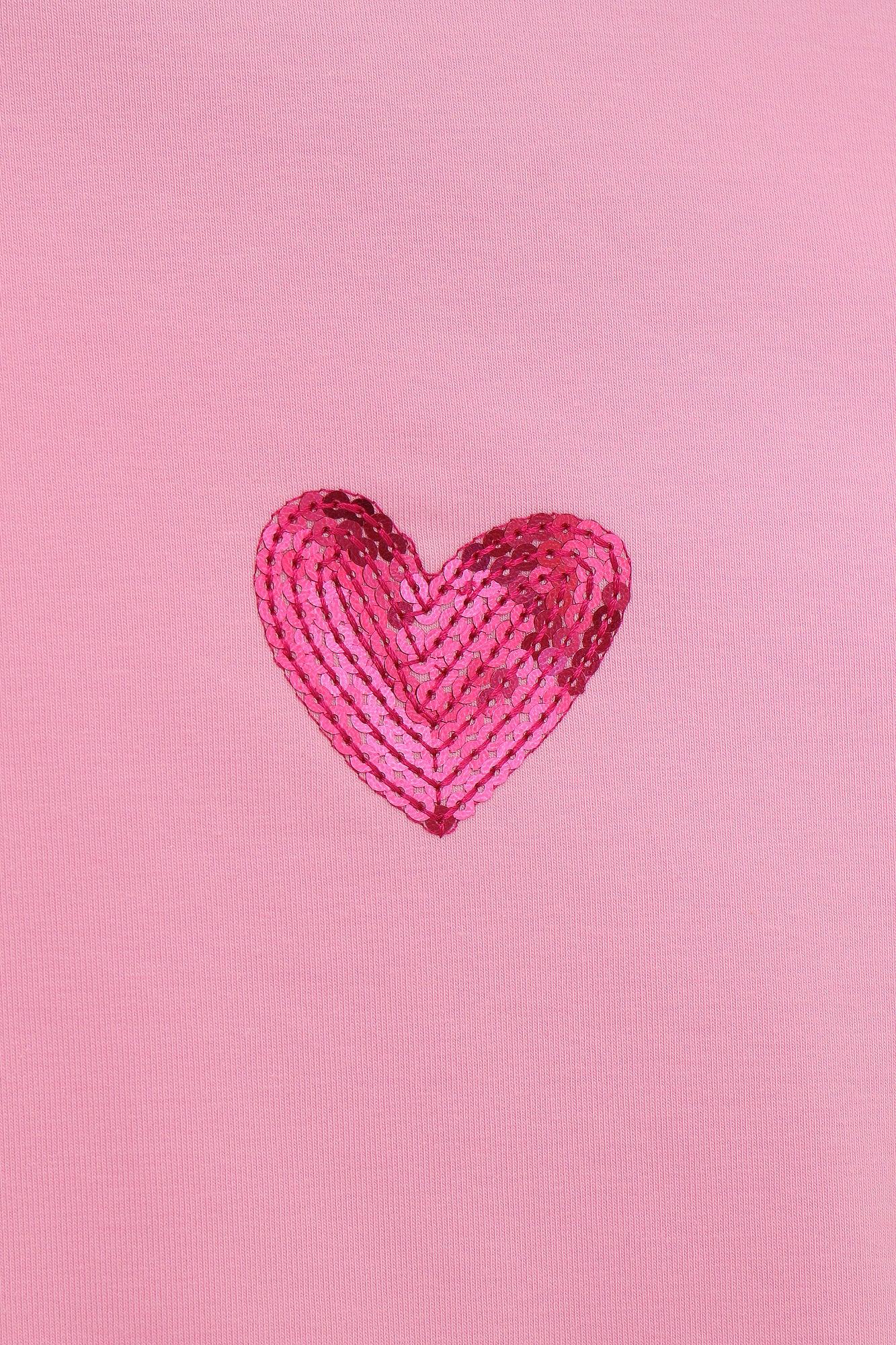 CAMISETA CA ROSA CORAZON - Agatha Ruiz de la Prada