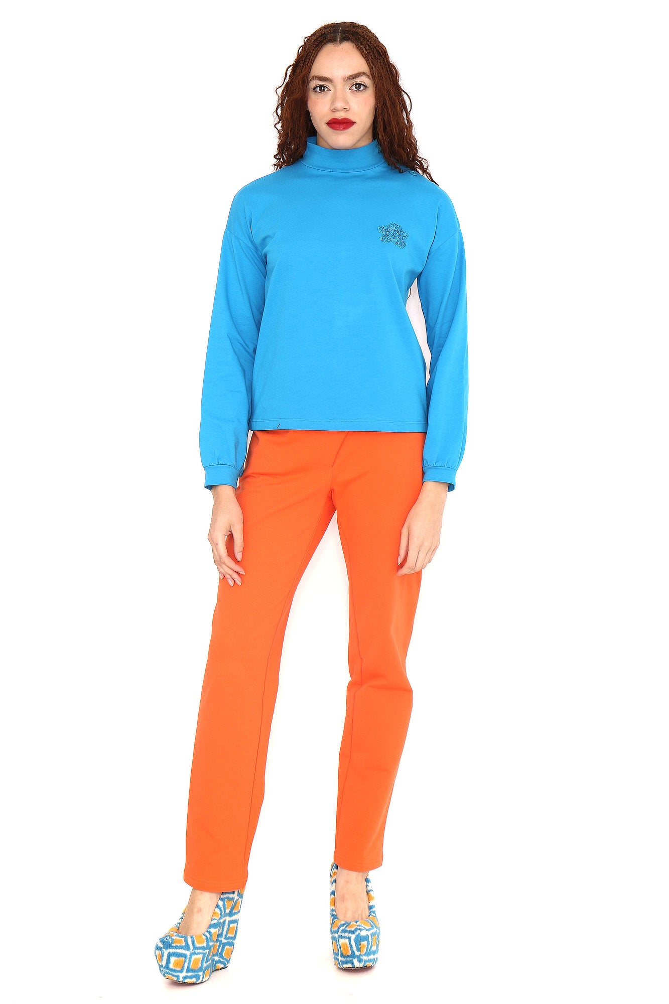 CAMISETA CA TURQUESA NUBE