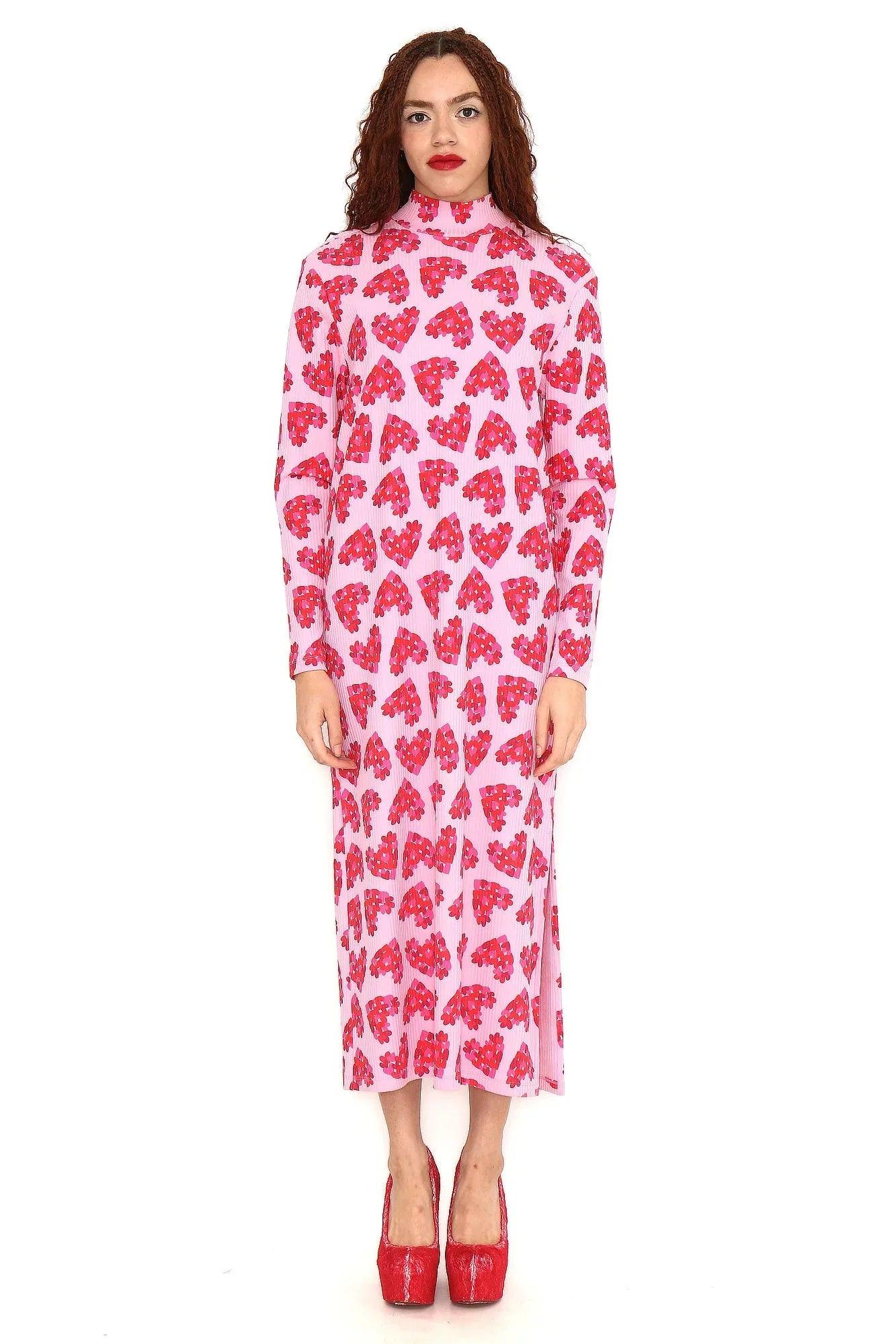 VESTIDO CANALE CORAZON PETALOS - Agatha Ruiz de la Prada