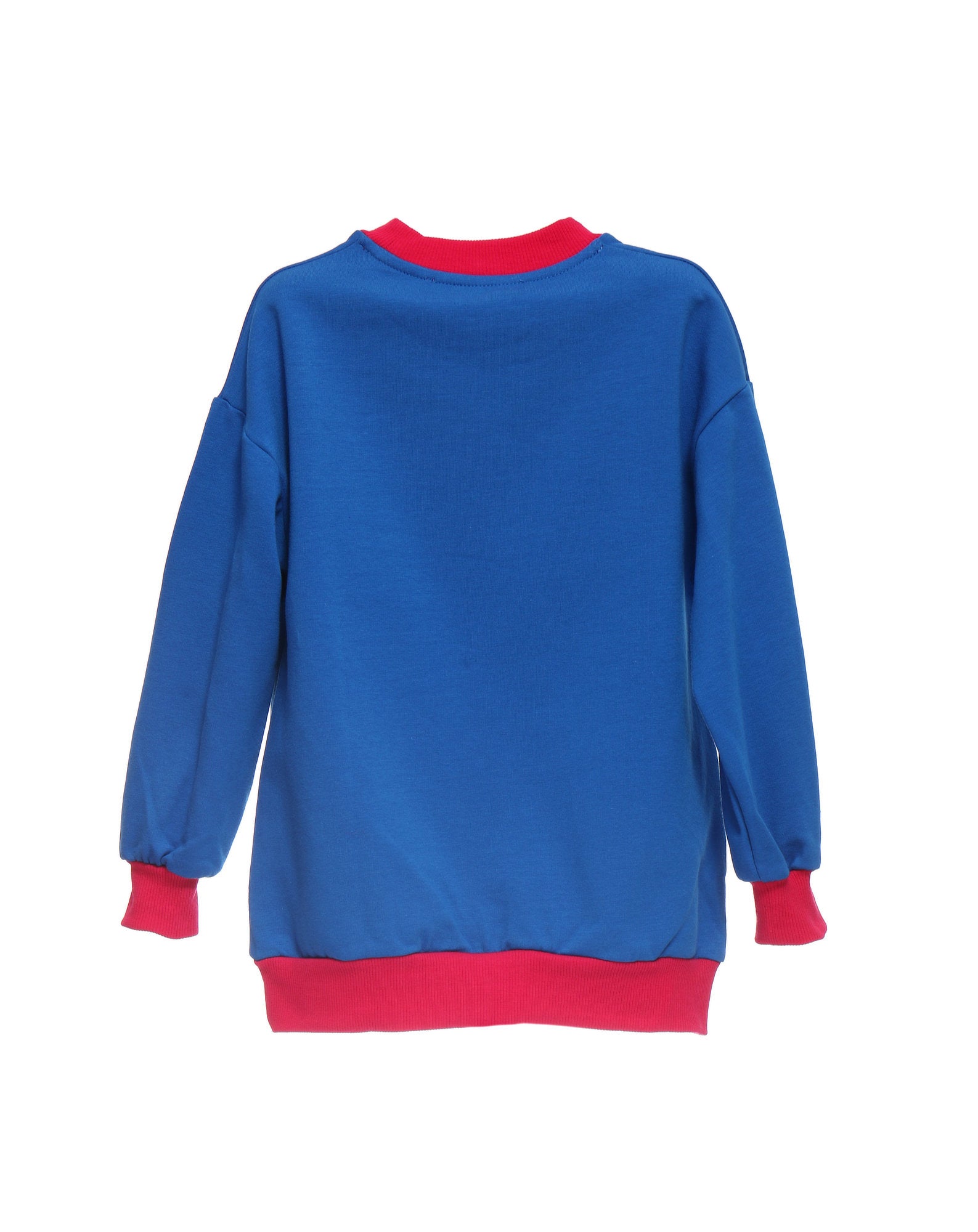 SUDADERA AZUL TRIANGULOS - Agatha Ruiz de la Prada