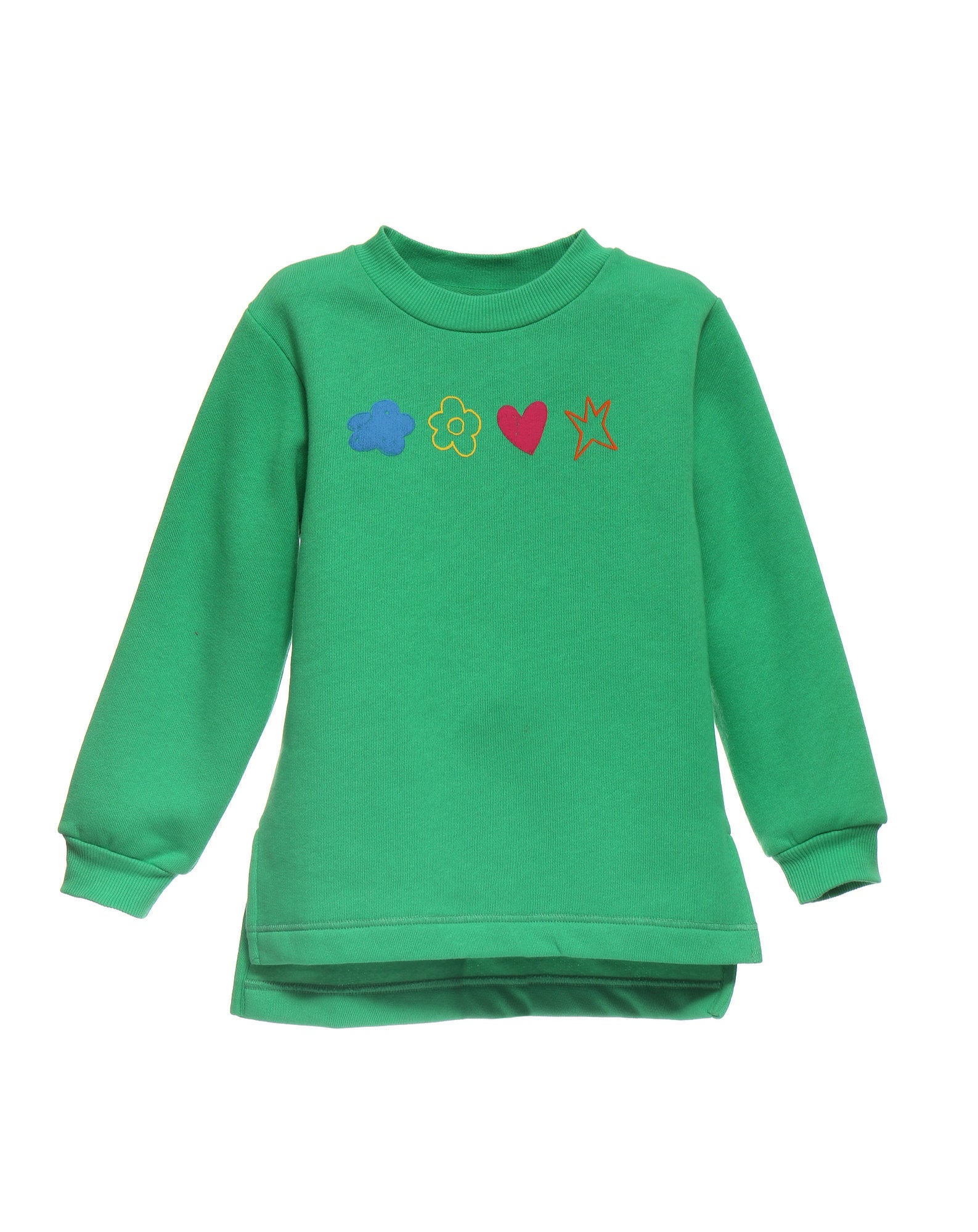 SUDADERA VERDE CORAZON ARP