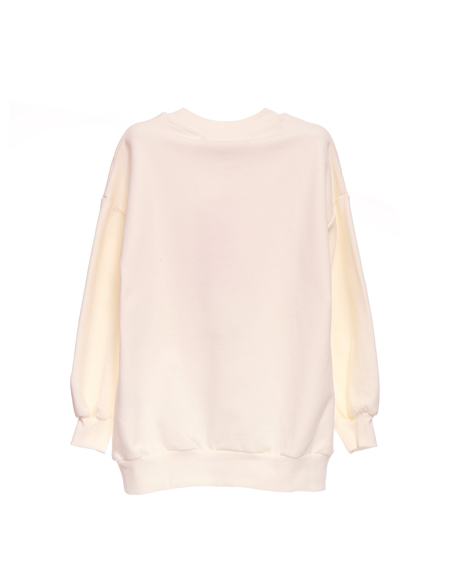 SUDADERA BLANCA CORAZON PUZZLE