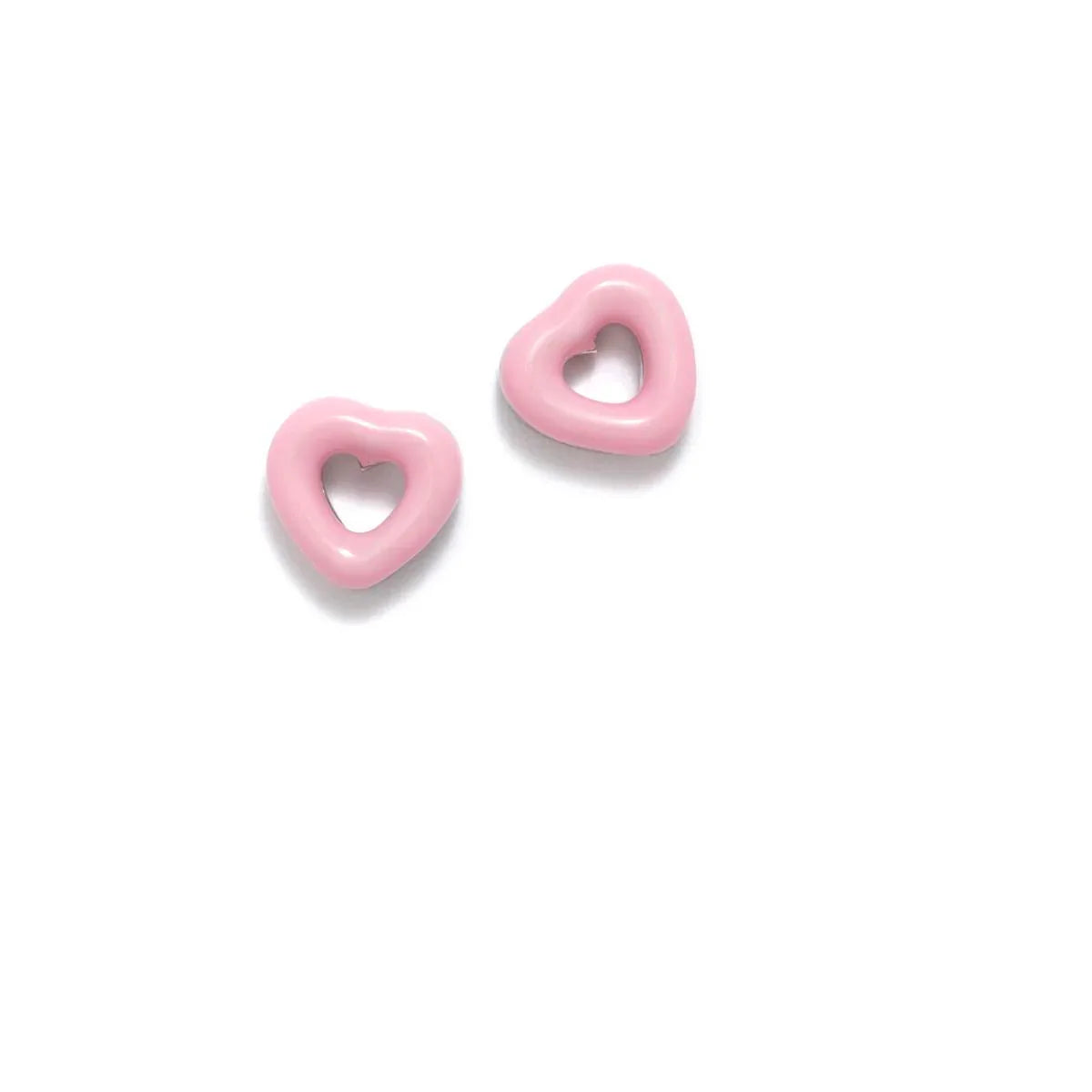 PENDIENTES DONUT CORAZON ROSA - Agatha Ruiz de la Prada