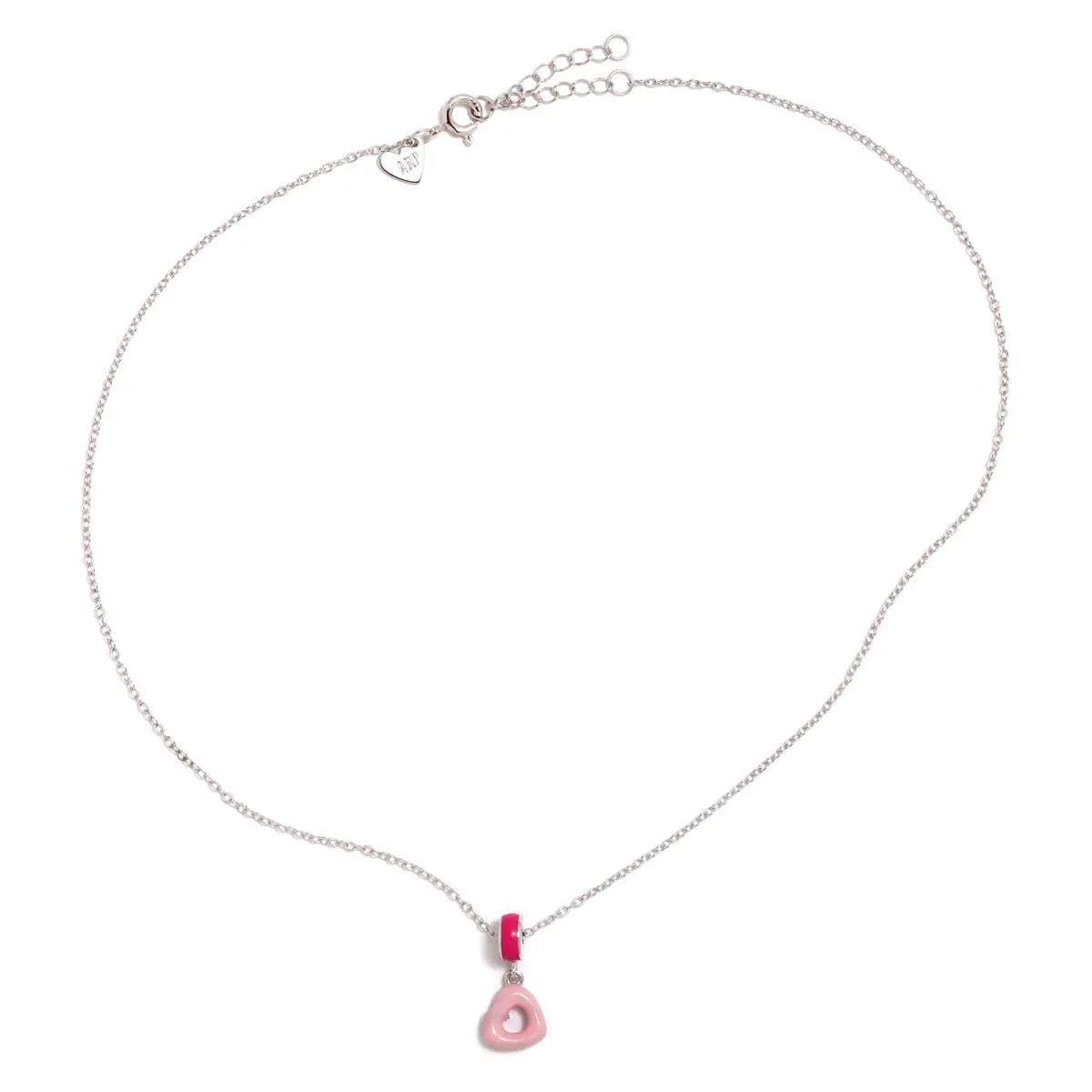 COLGANTE DONUT CORAZON ROSA - Agatha Ruiz de la Prada