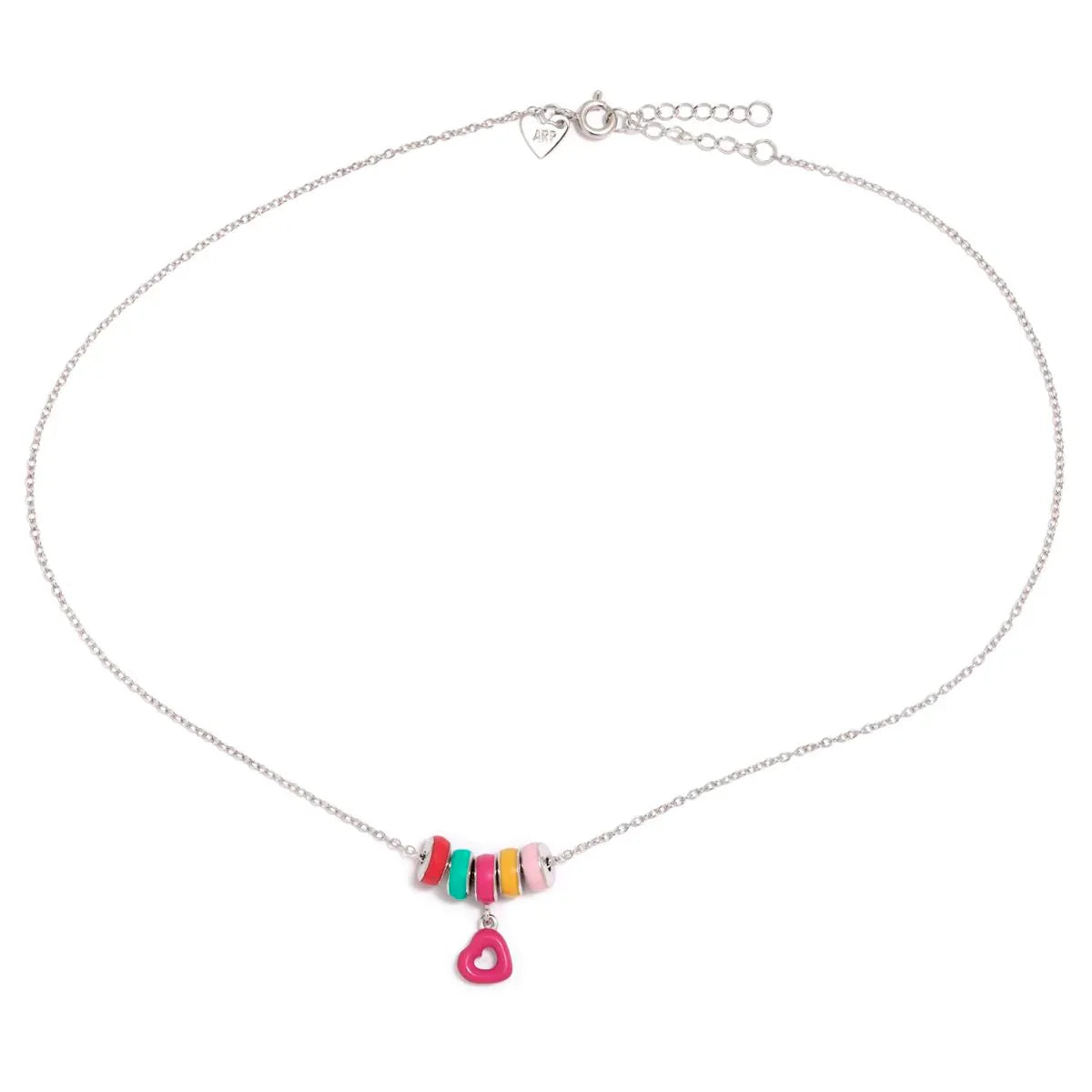 COLGANTE MULTI DONUTS CORAZON - Agatha Ruiz de la Prada