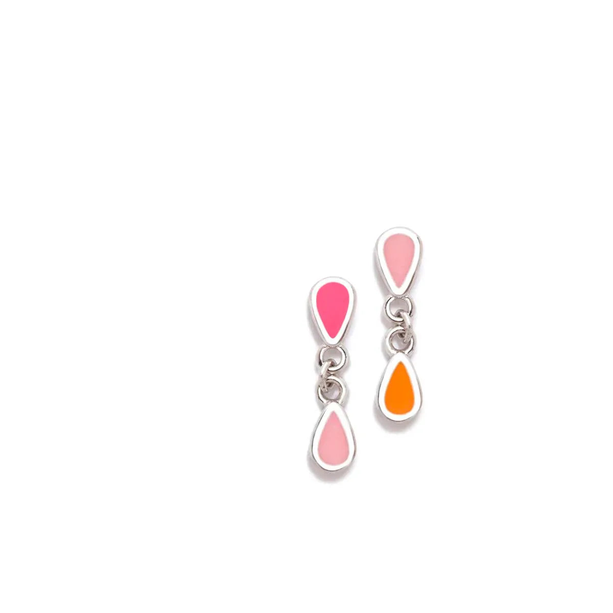 PENDIENTES LLUVIA GOTAS MULTI - Agatha Ruiz de la Prada