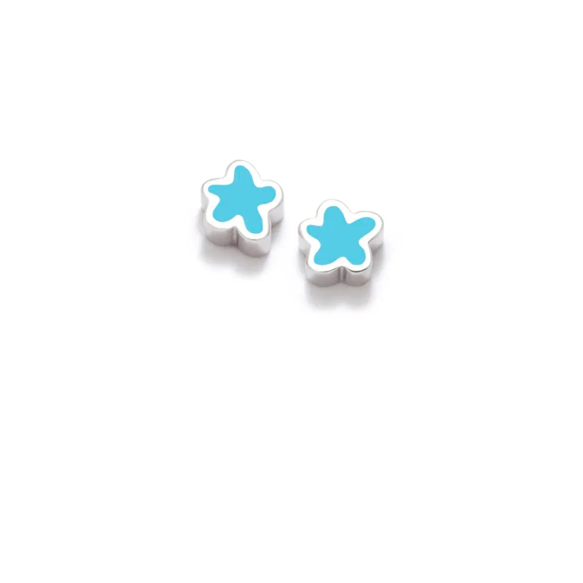 PENDIENTES KILO FLOR AZUL - Agatha Ruiz de la Prada